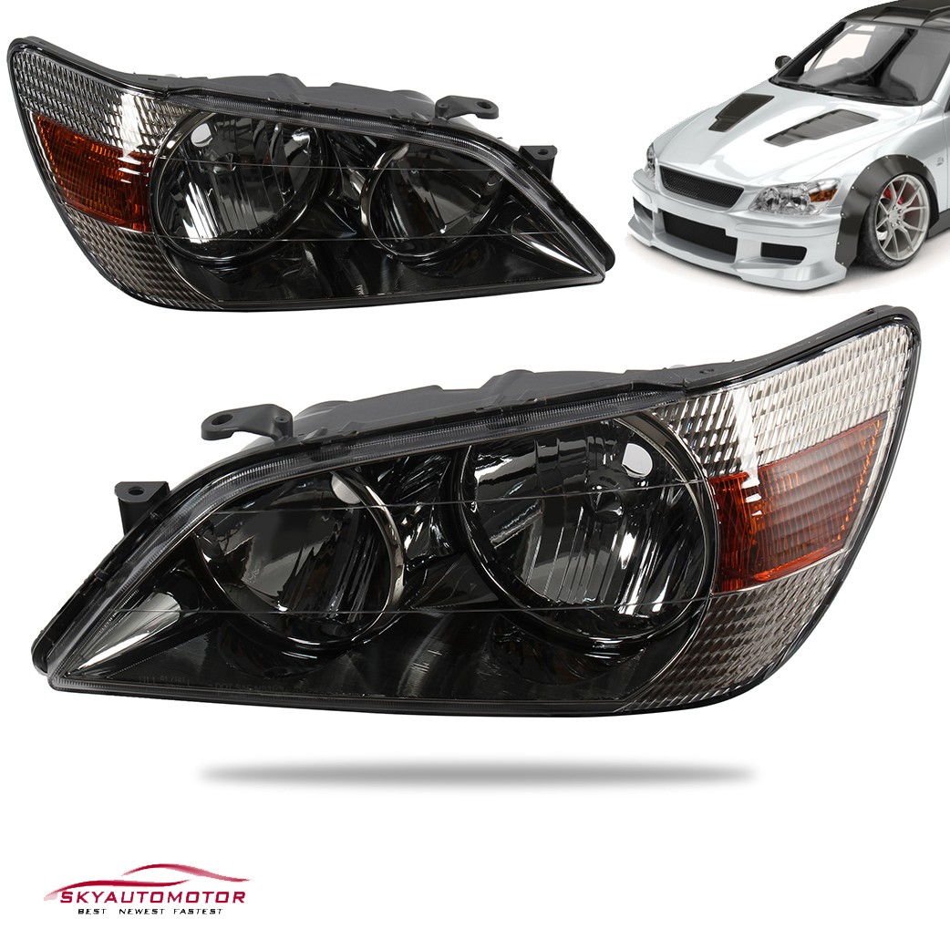 Headlights Headlamp Halogen Pair For 2001-2005 Toyota Altezza/Lexus IS200 IS300 Headlights Headlamp Halogen Pair For 2001-2005 Toyota Altezza/Lexus IS200 IS300