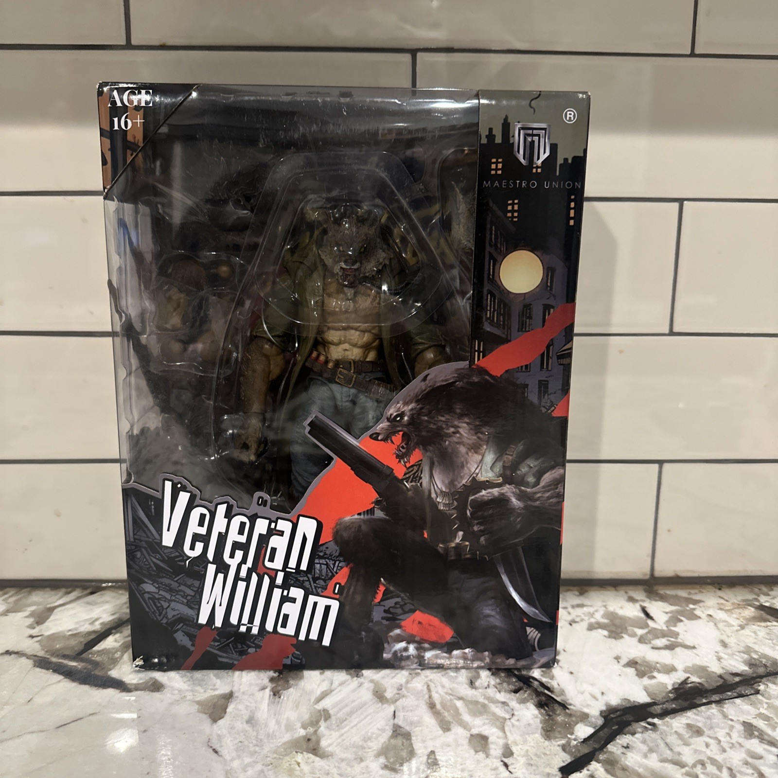 Maestro Union FuRay Planet Veteran WIlliam Werewolf Soldier Original 1/12 US Maestro Union FuRay Planet Veteran WIlliam Werewolf Soldier Original 1/12 US
