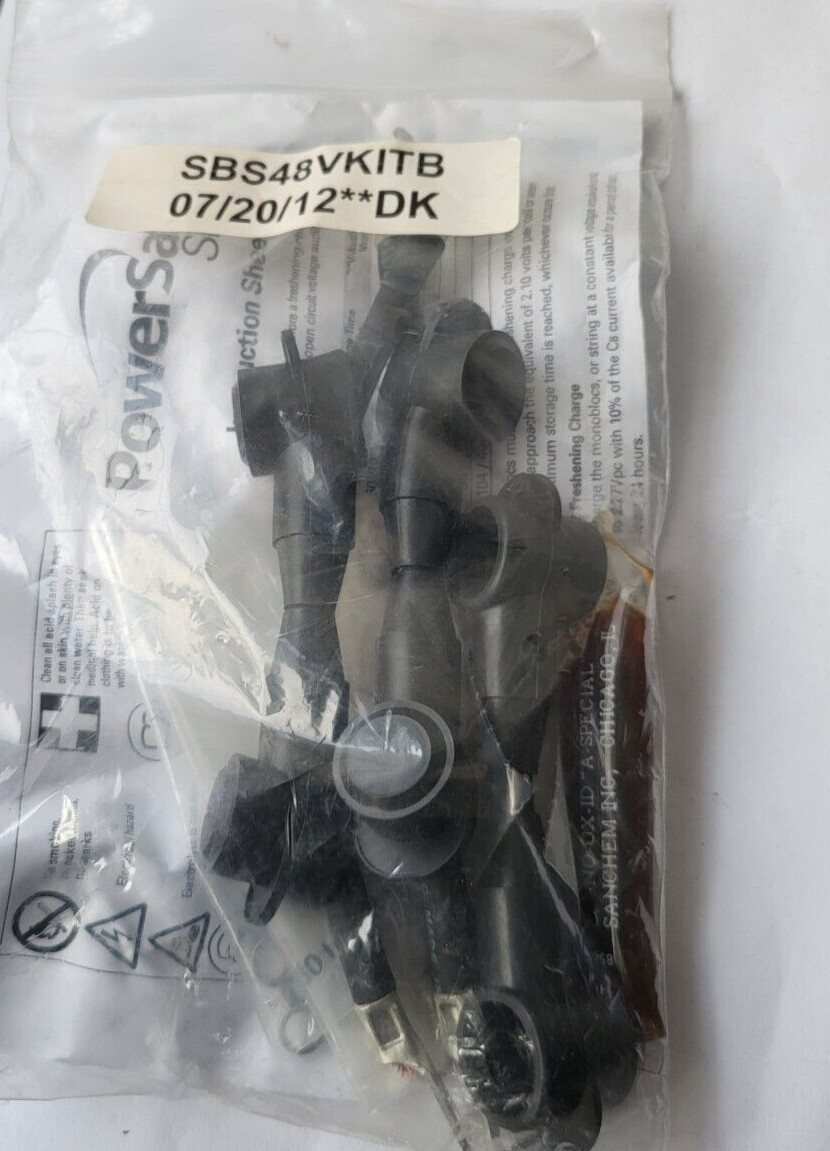 POWERSAFE SBS48VKITB SBS48V KIT B BATTERY CABLE KIT (R4S8.6B4) POWERSAFE SBS48VKITB SBS48V KIT B BATTERY CABLE KIT (R4S8.6B4)