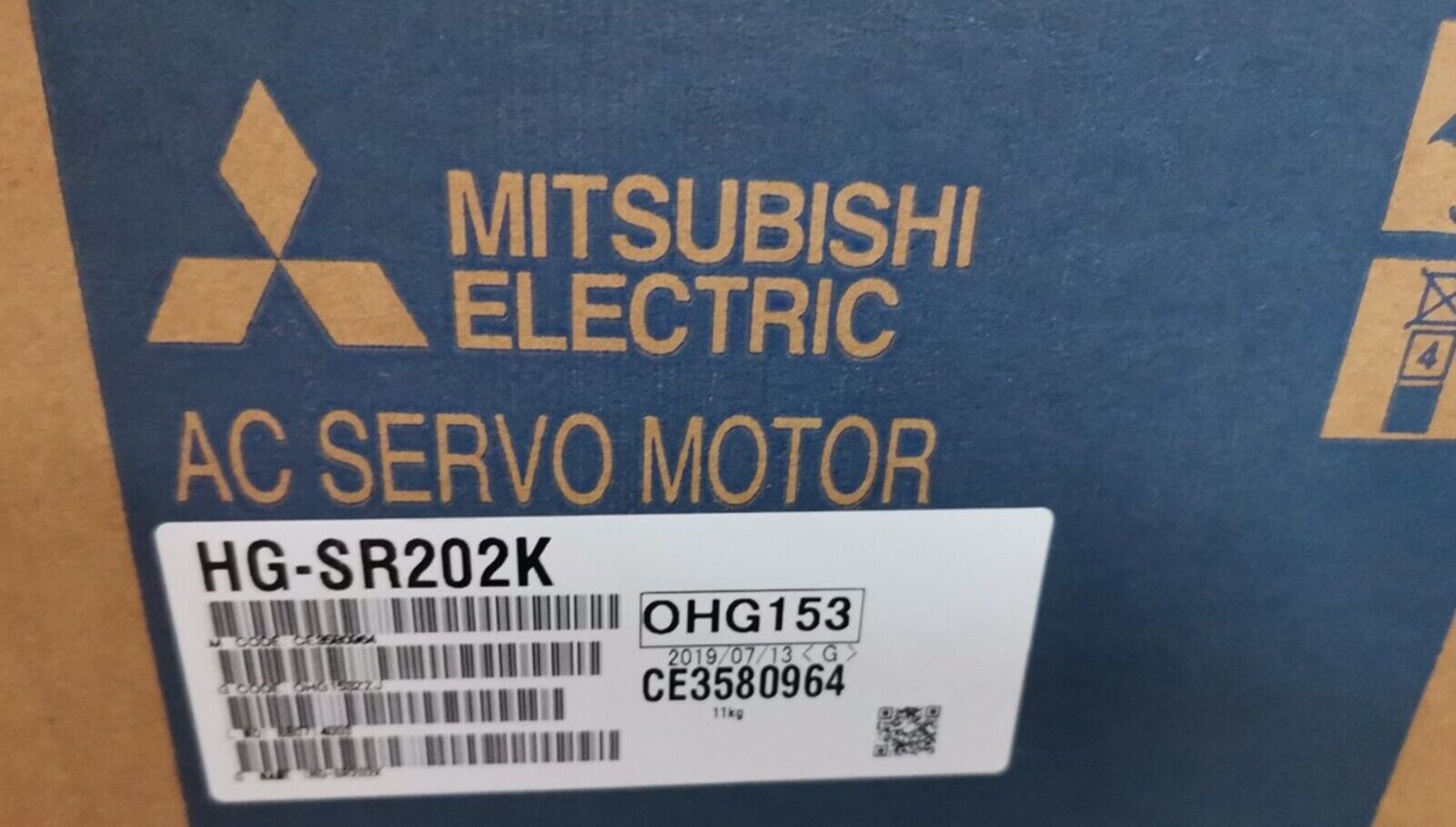 NEW Mitsubishi Servo Motor Mitsubishi HG-SR202K