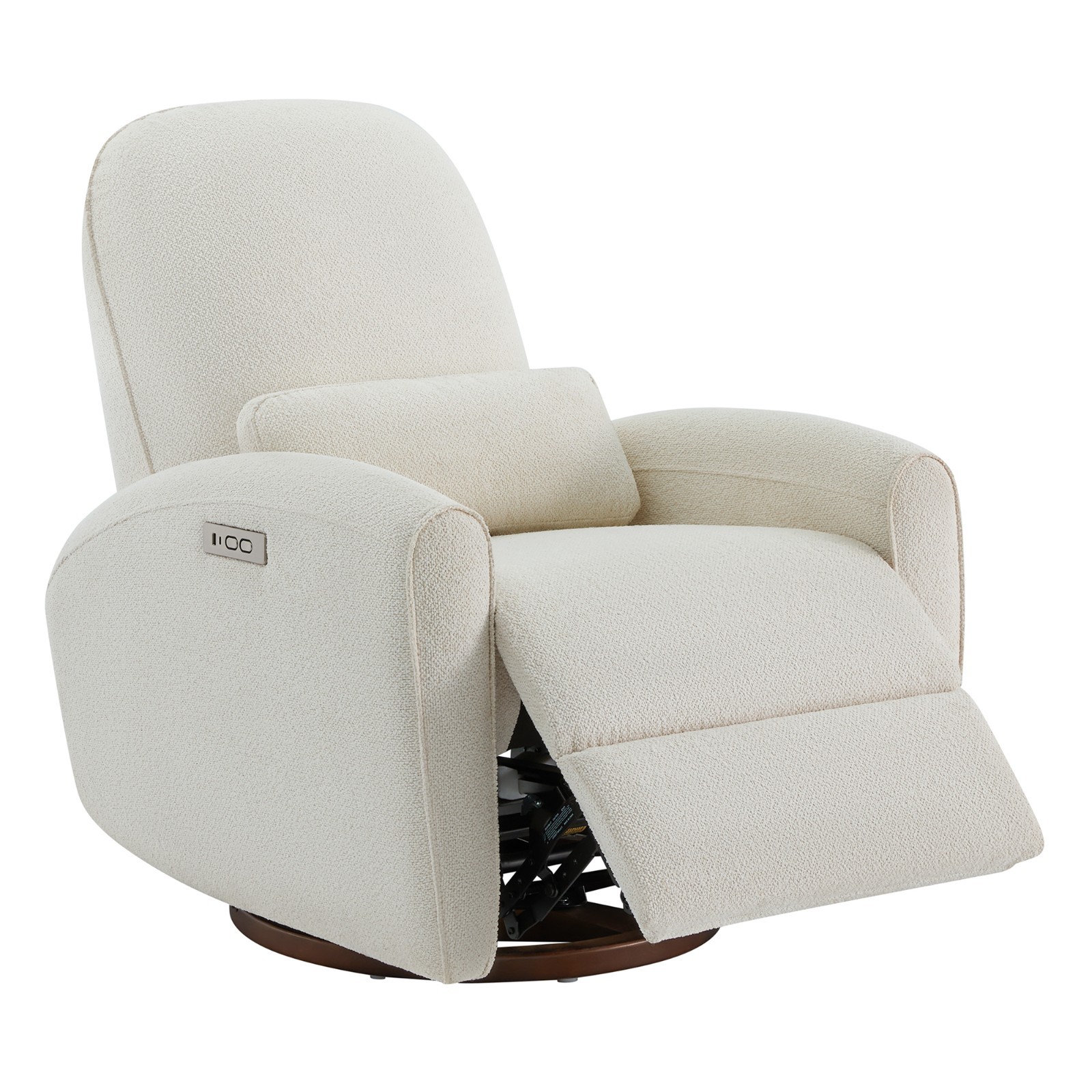 CHITA Nursery Rocking Chairs Power Recliner w/ Pillow Lumbar Support & Wood Base CHITA Nursery Rocking Chairs Power Recliner w/ Pillow Lumbar Support & Wood Base