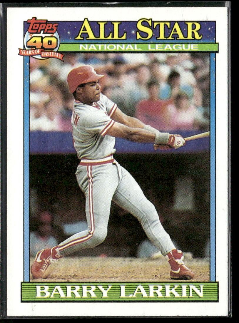 1991 Topps #400 Barry Larkin