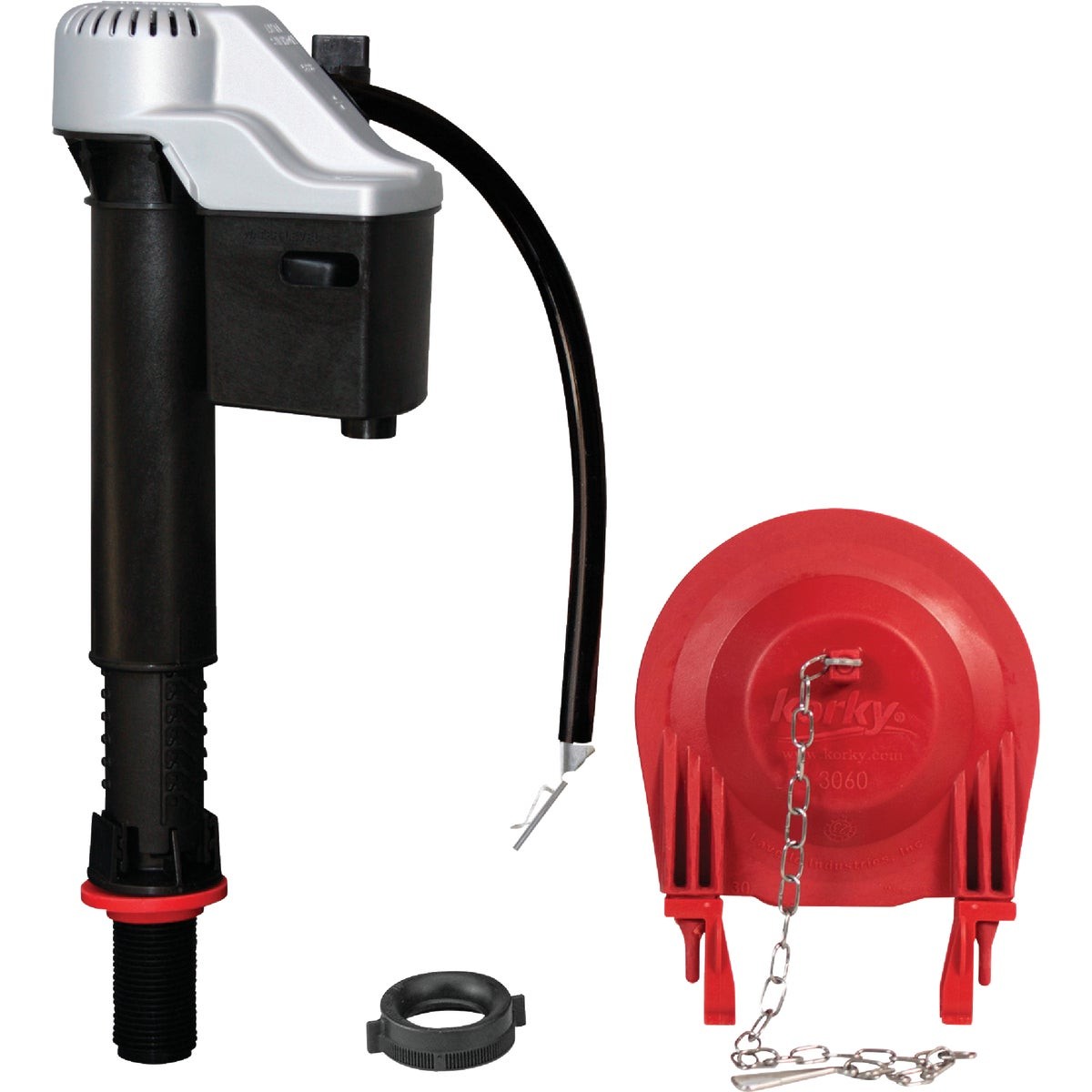 Korky QuietFILL Platinum Fill Valve and 3 In. Flapper Kit 830MP Korky 830MP