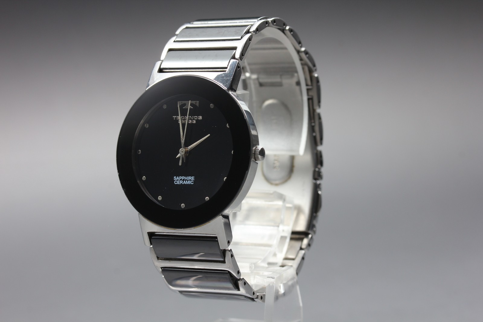 [Exc+5] TECHNOS TBM674 Men's Quartz Watch From JAPAN