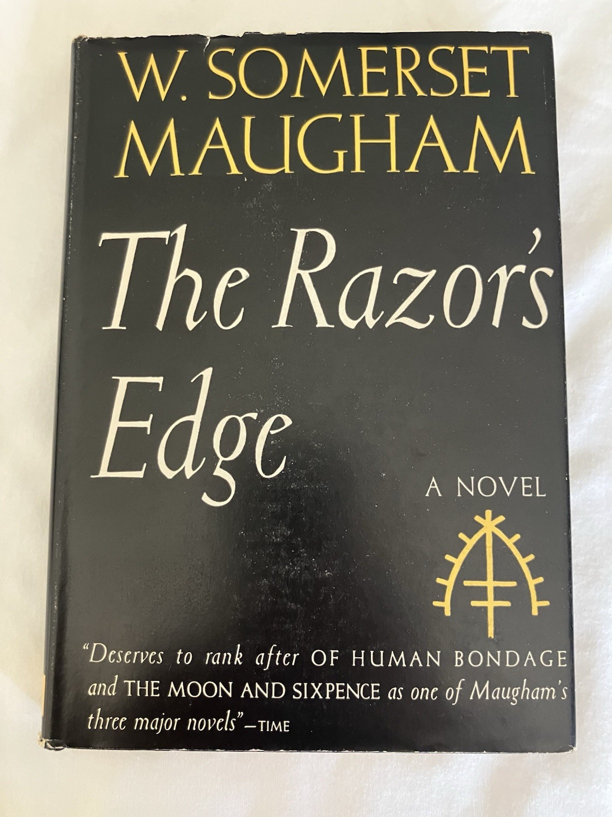 The Razor's Edge by W. Somerset Maugham Vintage 1945 Blakiston Company HB DJ