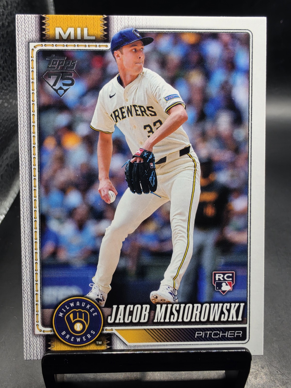 2026 Topps #10 Jacob Misiorowski Rookie RC - Milwaukee Brewers 2026 Topps #10 Jacob Misiorowski Rookie RC - Milwaukee Brewers