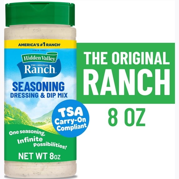 Hidden Valley Original Ranch Seasoning, Dressing and Dip Mix, 8 Ounces...@ Hidden Valley Original Ranch Seasoning, Dressing and Dip Mix, 8 Ounces...@