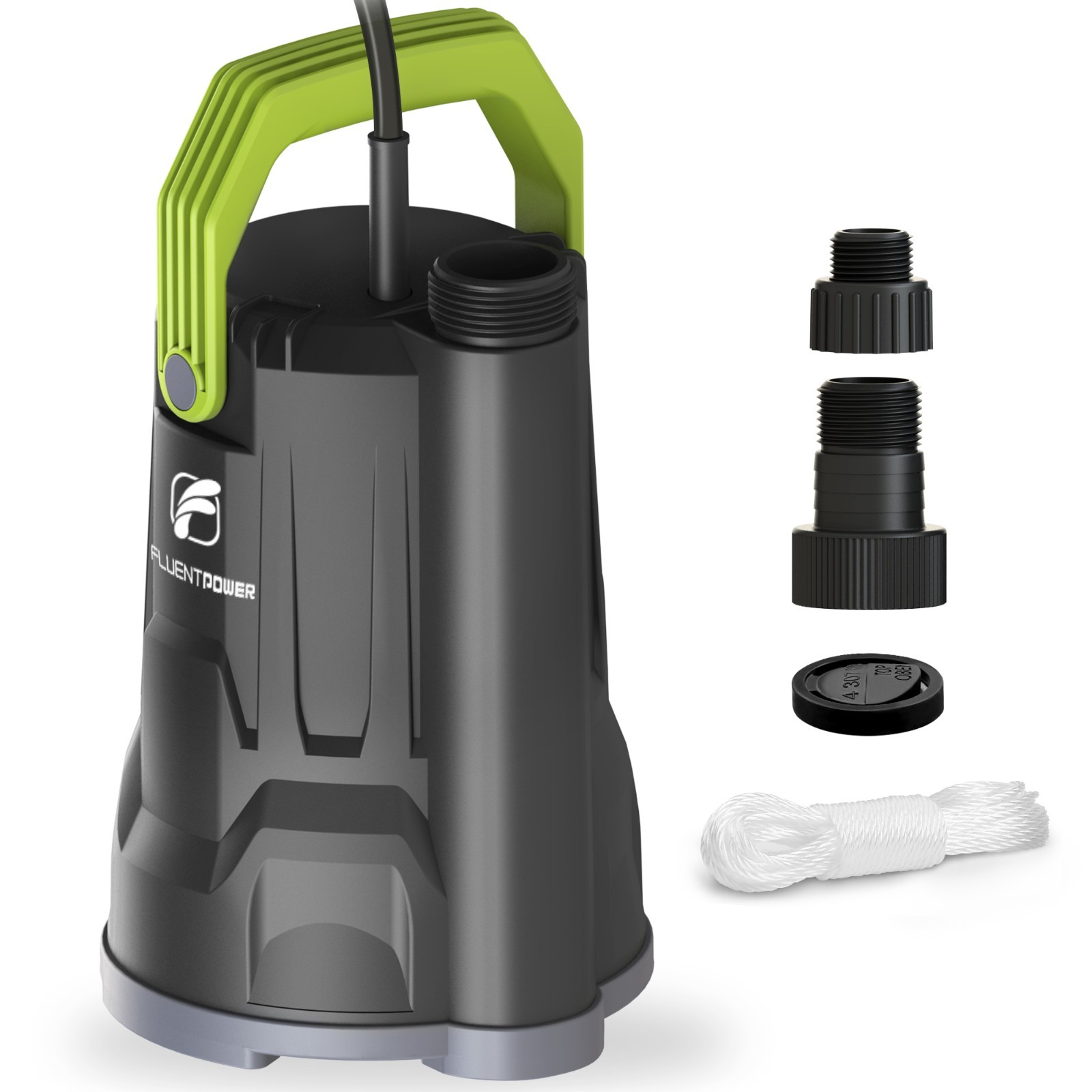 FLUENTPOWER 3/4HP 3000GPH Submersible Sump Pump Utility Water Pump