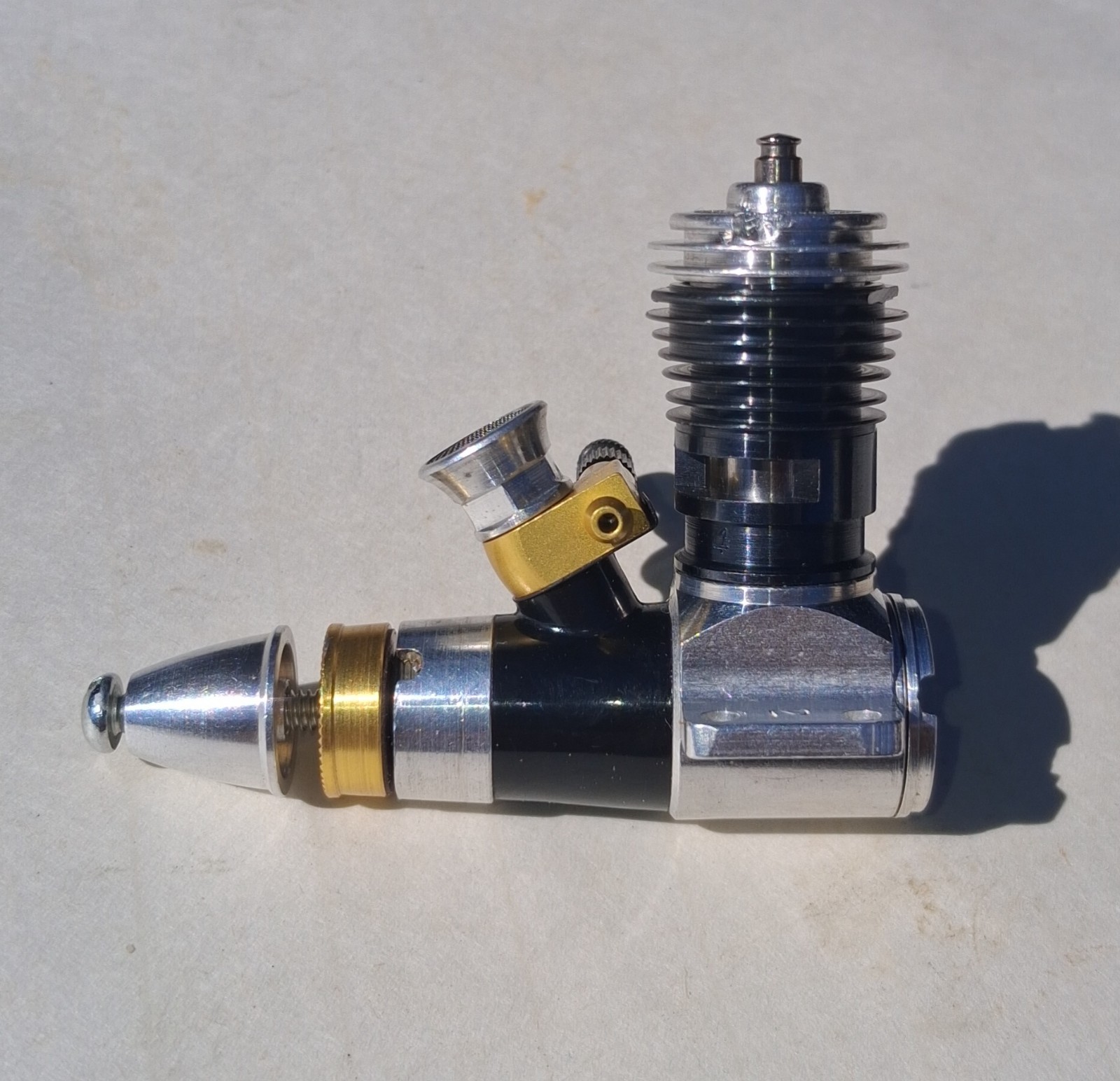 Vintage Cox Tee Dee .049 Engine - Great Compression + Condition - 049 Motor TD