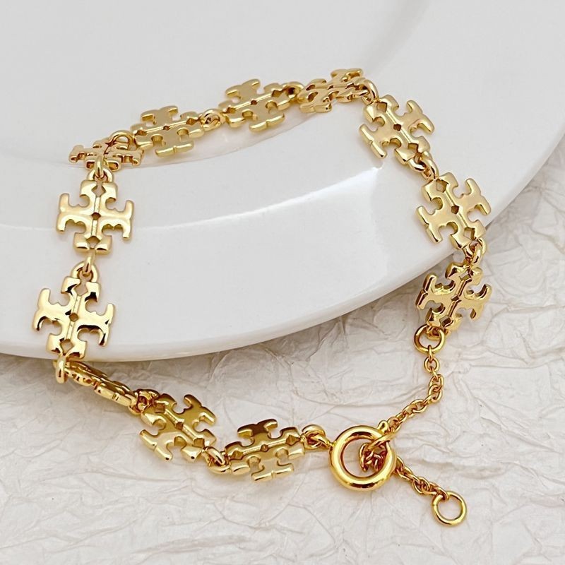 Tory burch TB logo gold bracelet New Tory burch TB logo gold bracelet New
