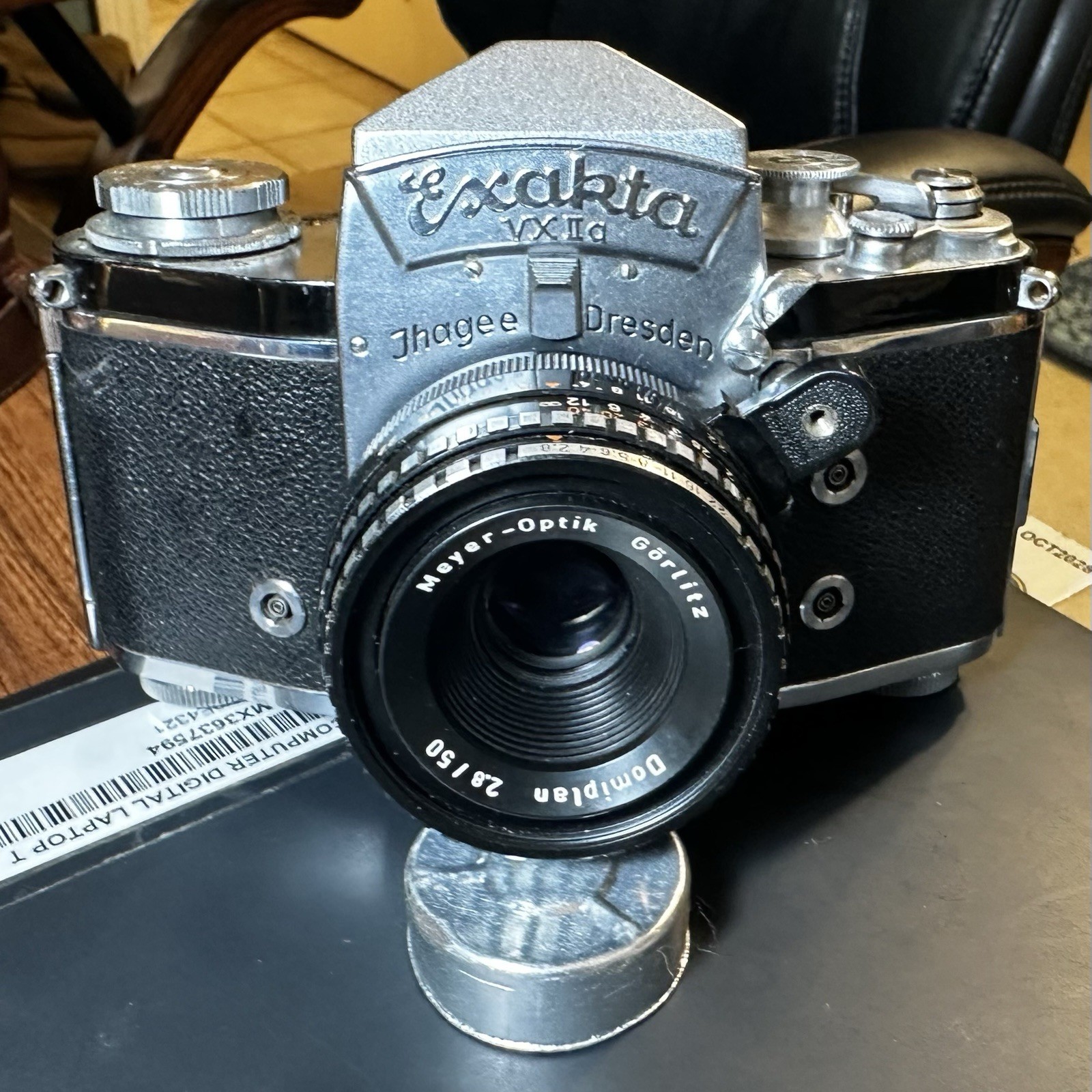 Beautiful Ihagee EXAKTA VX IIa With Meyer Domiplan 50mm F/2.8 Lens, Film Tested Beautiful Ihagee EXAKTA VX IIa With Meyer Domiplan 50mm F/2.8 Lens, Film Tested