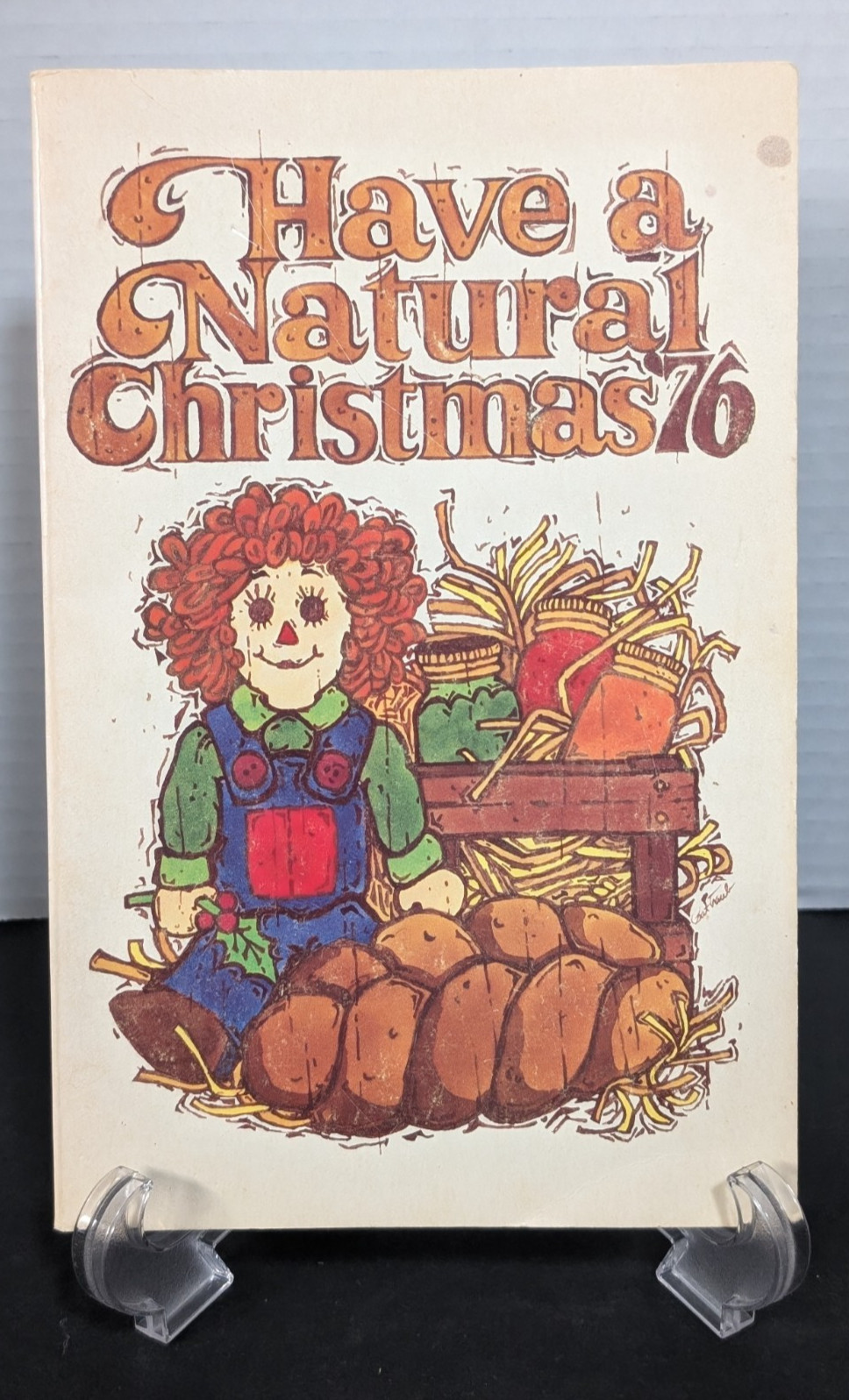 Have a Natural Christmas Vintage 1976 Cookbook
