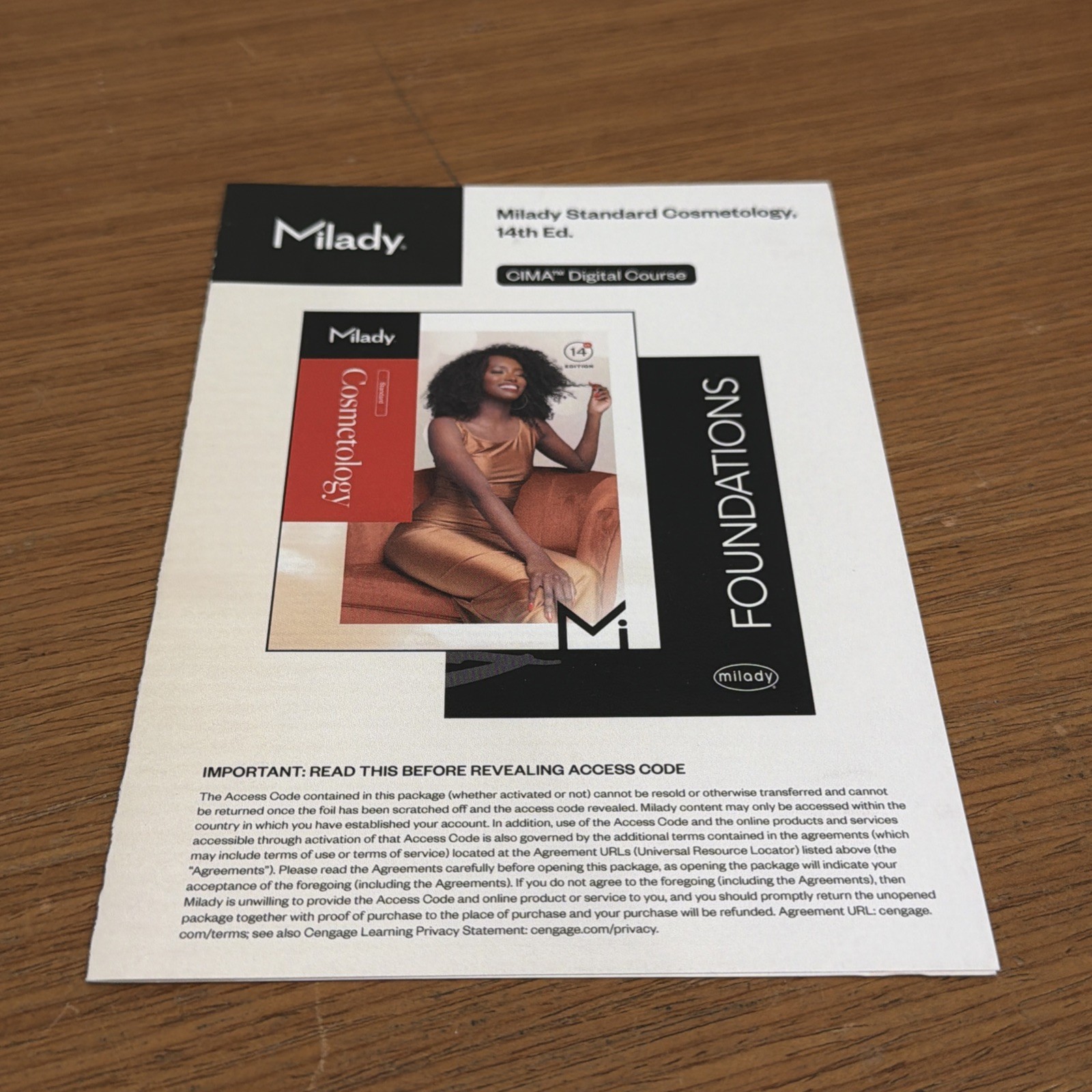 CIMA for Milady Standard Cosmetology 14th Ed. Digital Course - 2 Year Access CIMA for Milady Standard Cosmetology 14th Ed. Digital Course - 2 Year Access