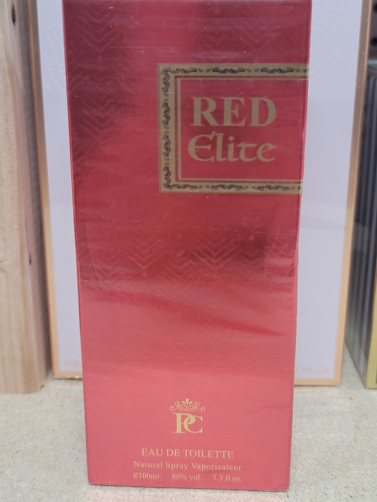 Elite Red Eau de Toilette Natural Spray Vaporisateur 100 mL / 3.3 fl oz