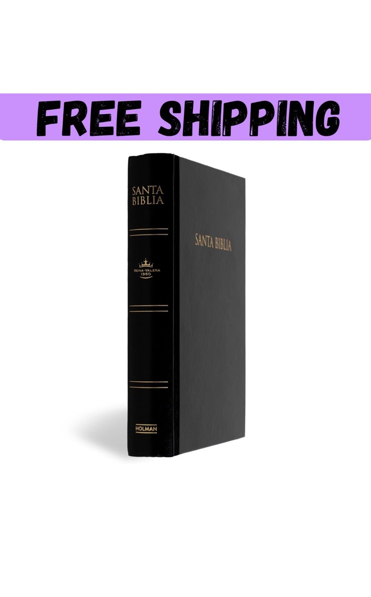 Biblia Reina Valera 1960, Tapa Dura, Negro (En Español) RVR 1960 Gift Hardcover Biblia Reina Valera 1960, Tapa Dura, Negro (En Español) RVR 1960 Gift Hardcover