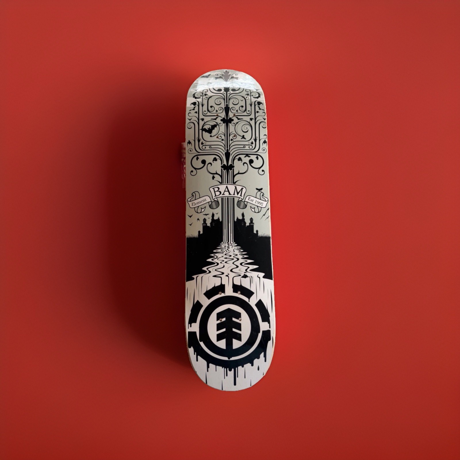 Skateboard Deck Bam Margera Vntg Y2K Rare Element CKY HIM Collectible Vintage Skateboard Deck Bam Margera Vntg Y2K Rare Element CKY HIM Collectible Vintage