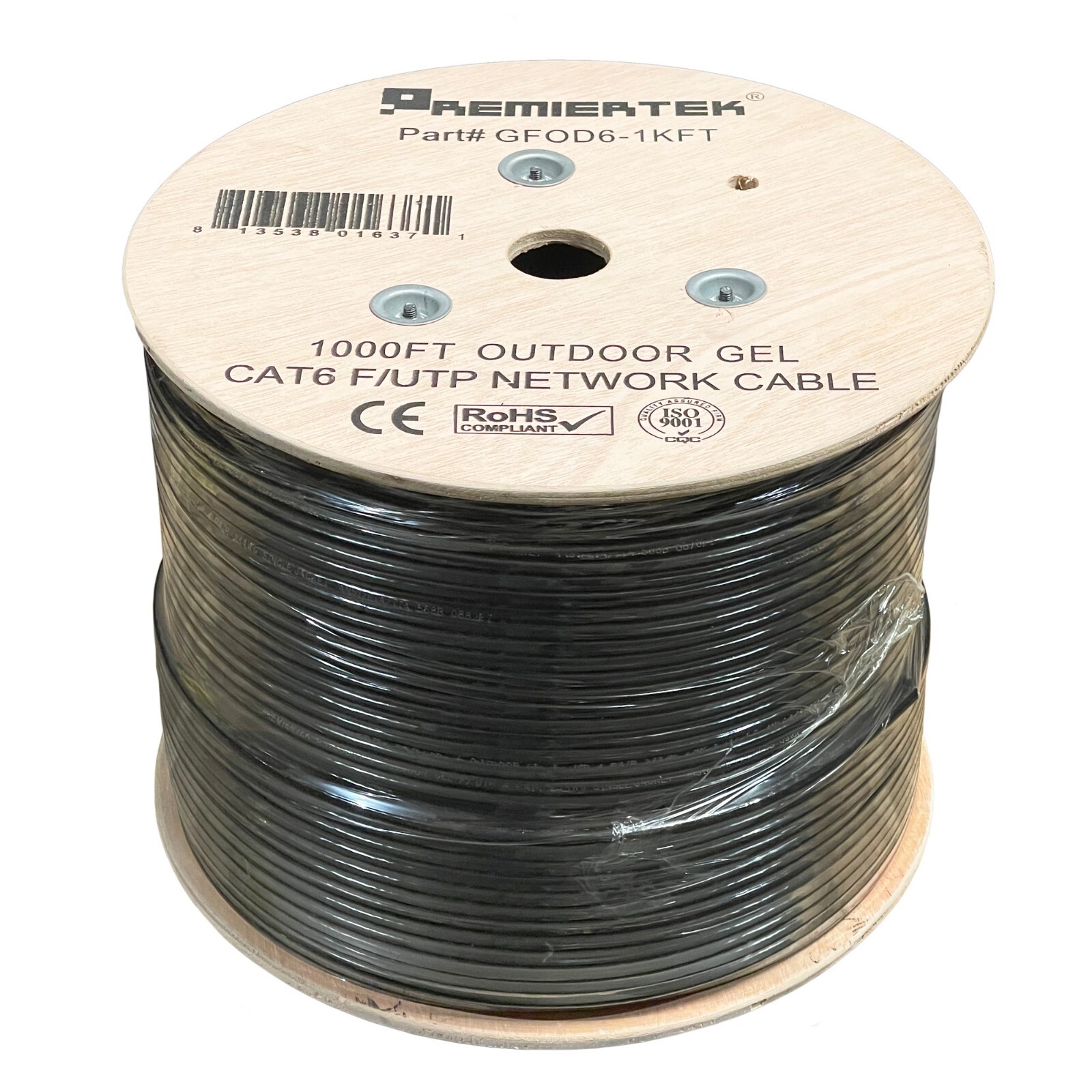 1000ft CAT6 Gel Filled Shielded FTP Outdoor Direct Burial Network LAN Cable 1000ft CAT6 Gel Filled Shielded FTP Outdoor Direct Burial Network LAN Cable