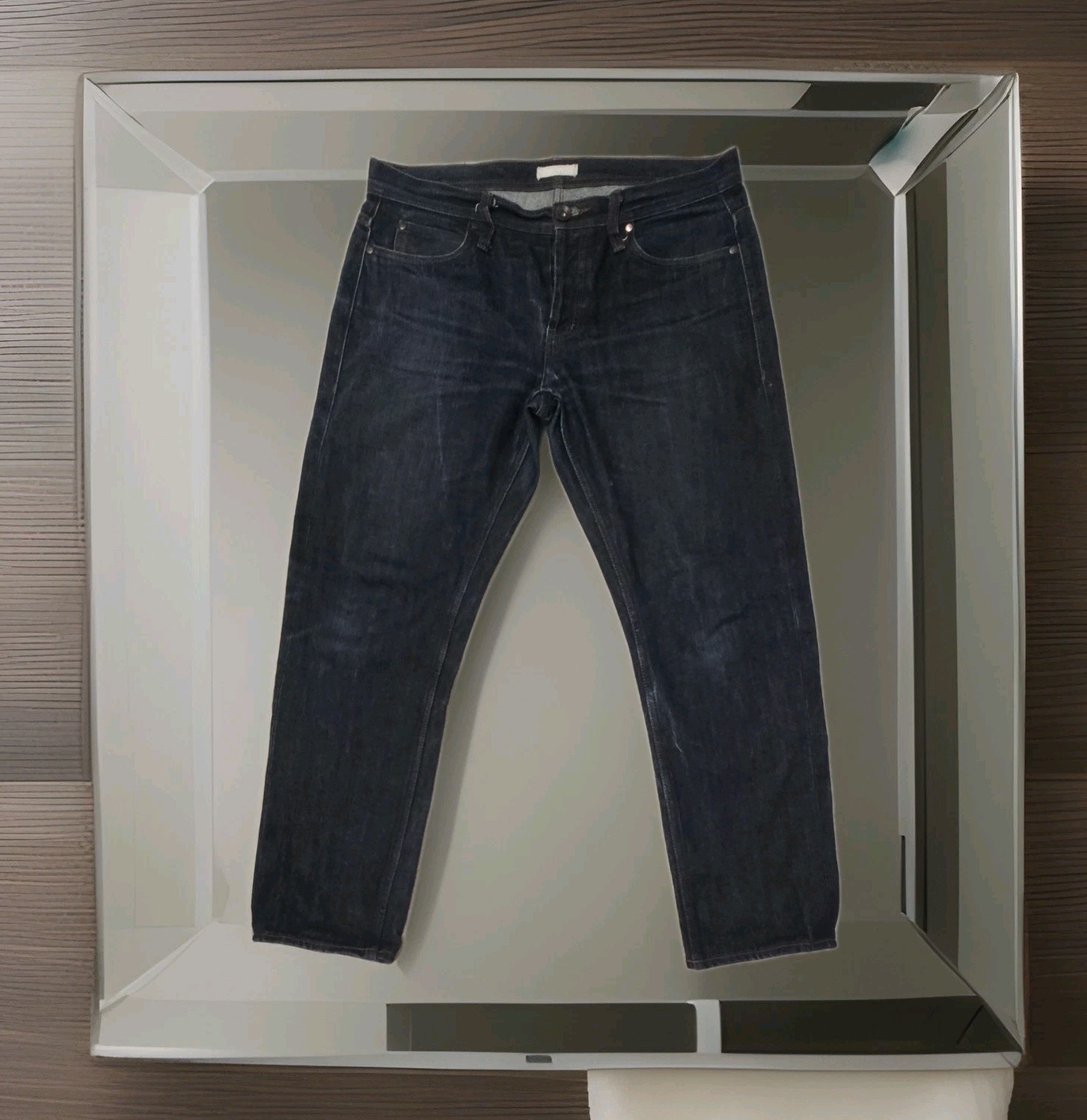 Unbranded Brand Jeans Mens 34 Blue 14oz Selvedge Denim Pants UB221 Tapered Fit Unbranded Brand Jeans Mens 34 Blue 14oz Selvedge Denim Pants UB221 Tapered Fit