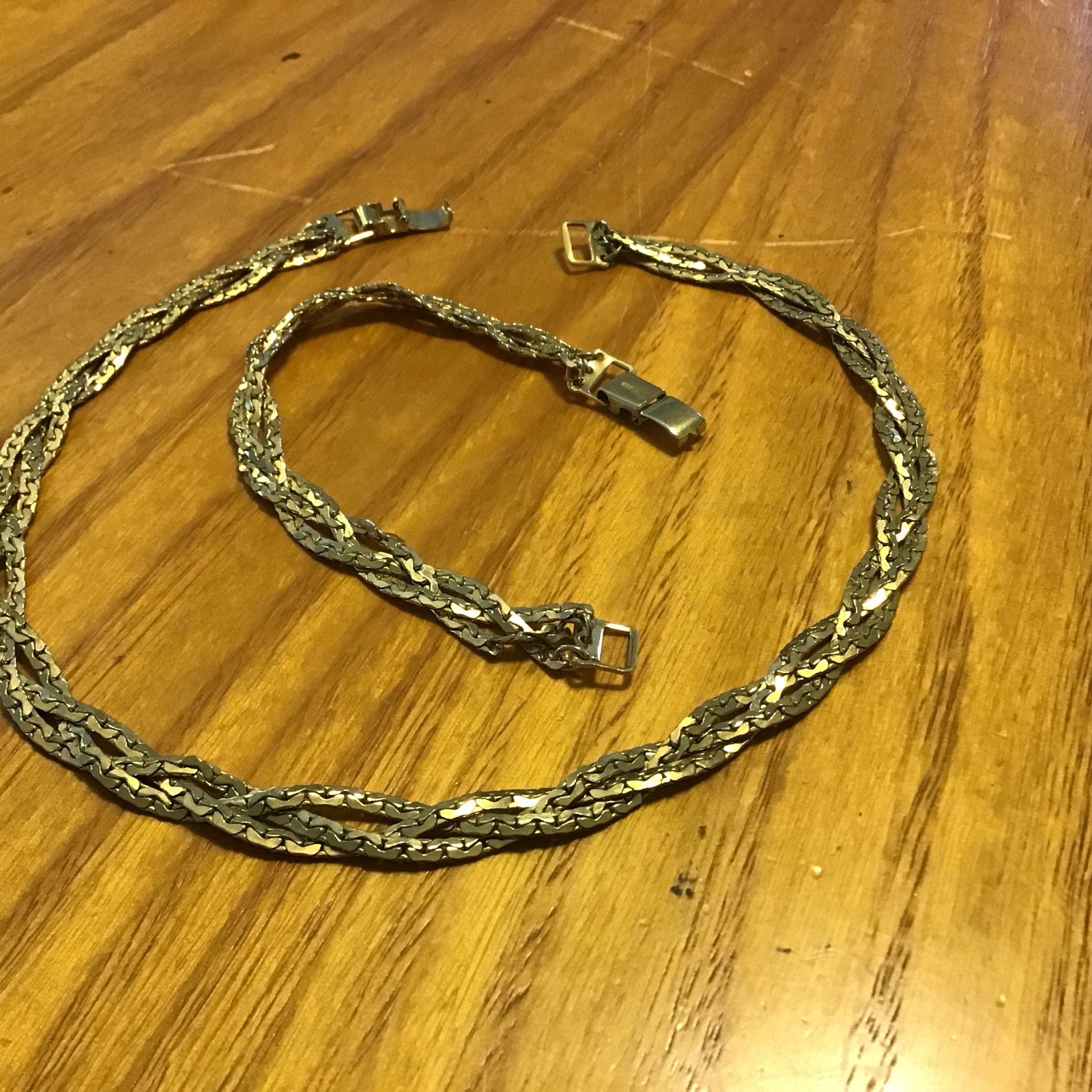 Vintage Napier Necklace And Bracelet Vintage Napier Necklace And Bracelet