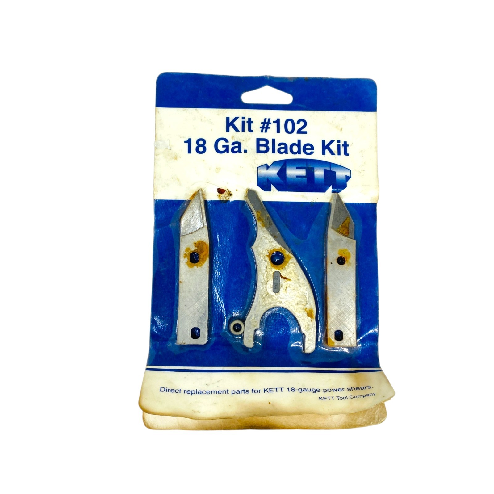 Kett Tool Kit 102 18 Ga Replacement Blade Kit Power Shears KD-200 K-200 KM-400