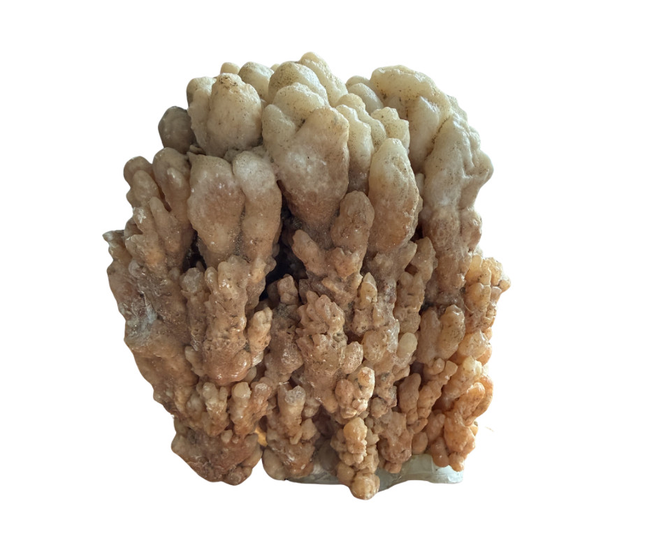 Complete Calcite Cluster Mineral Formation Collector Stone