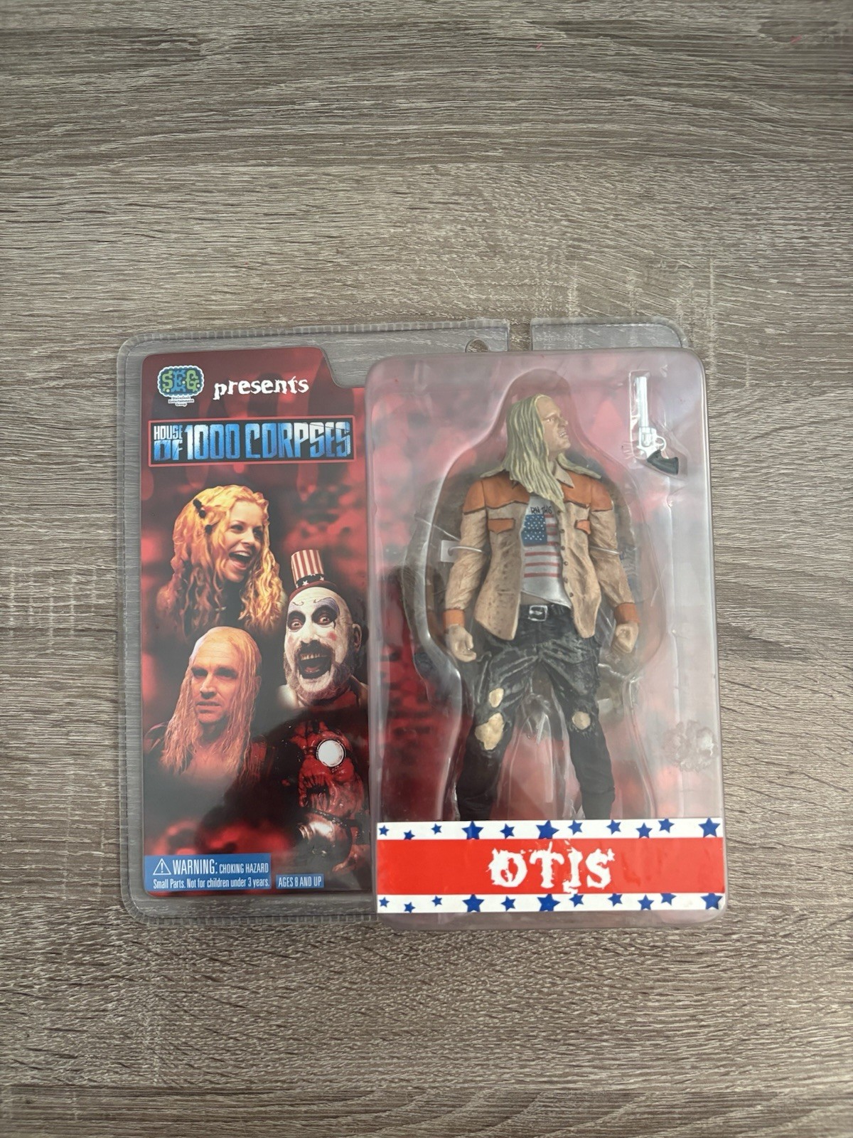 NEW SEG House Of 1000 Corpses Rob Zombie OTIS Action Figure Horror 2003 NEW SEG House Of 1000 Corpses Rob Zombie OTIS Action Figure Horror 2003