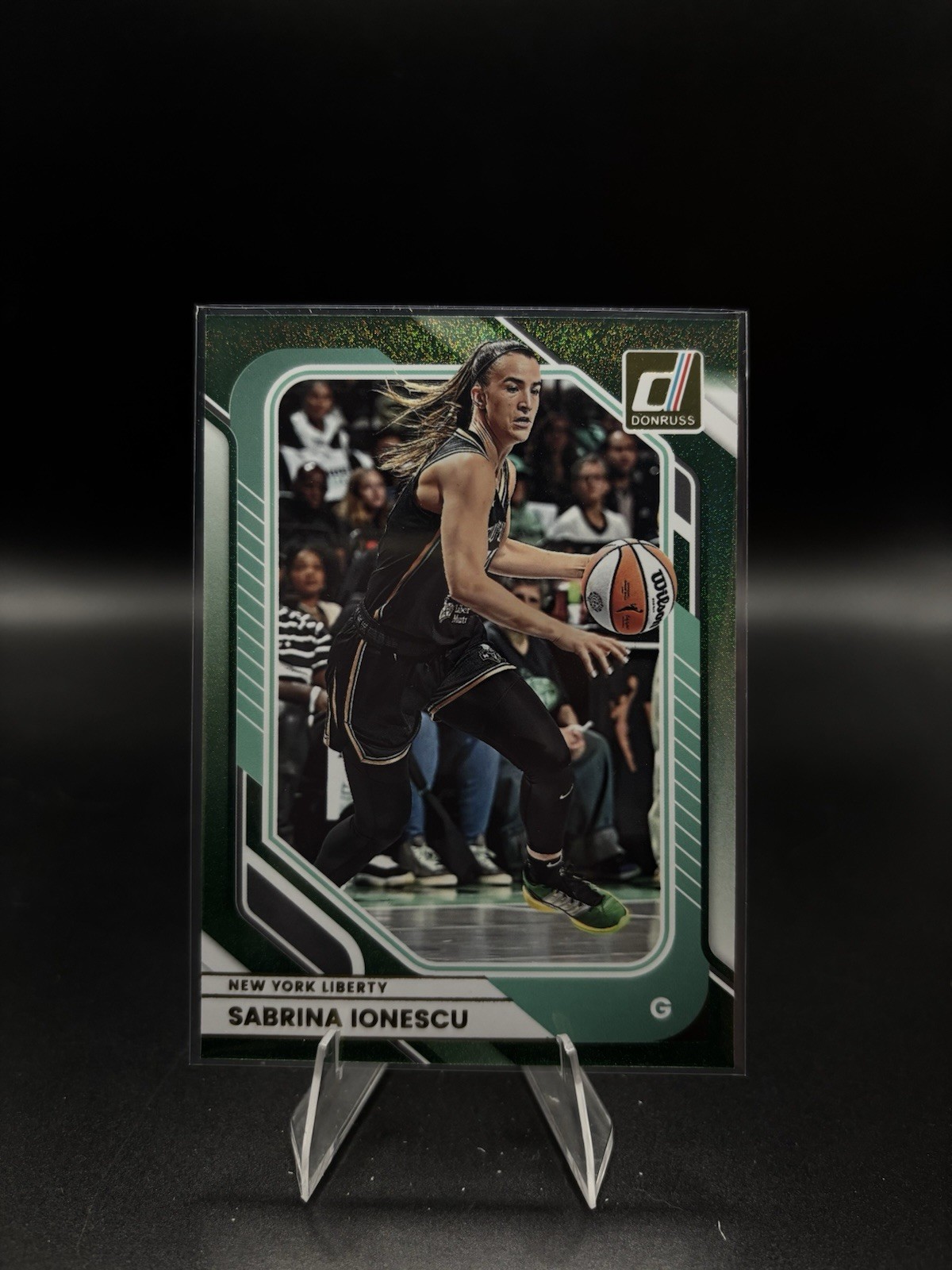 Panini 2026 WNBA Donruss Sabrina Ionescu New York Liberty Green Shimmer #63