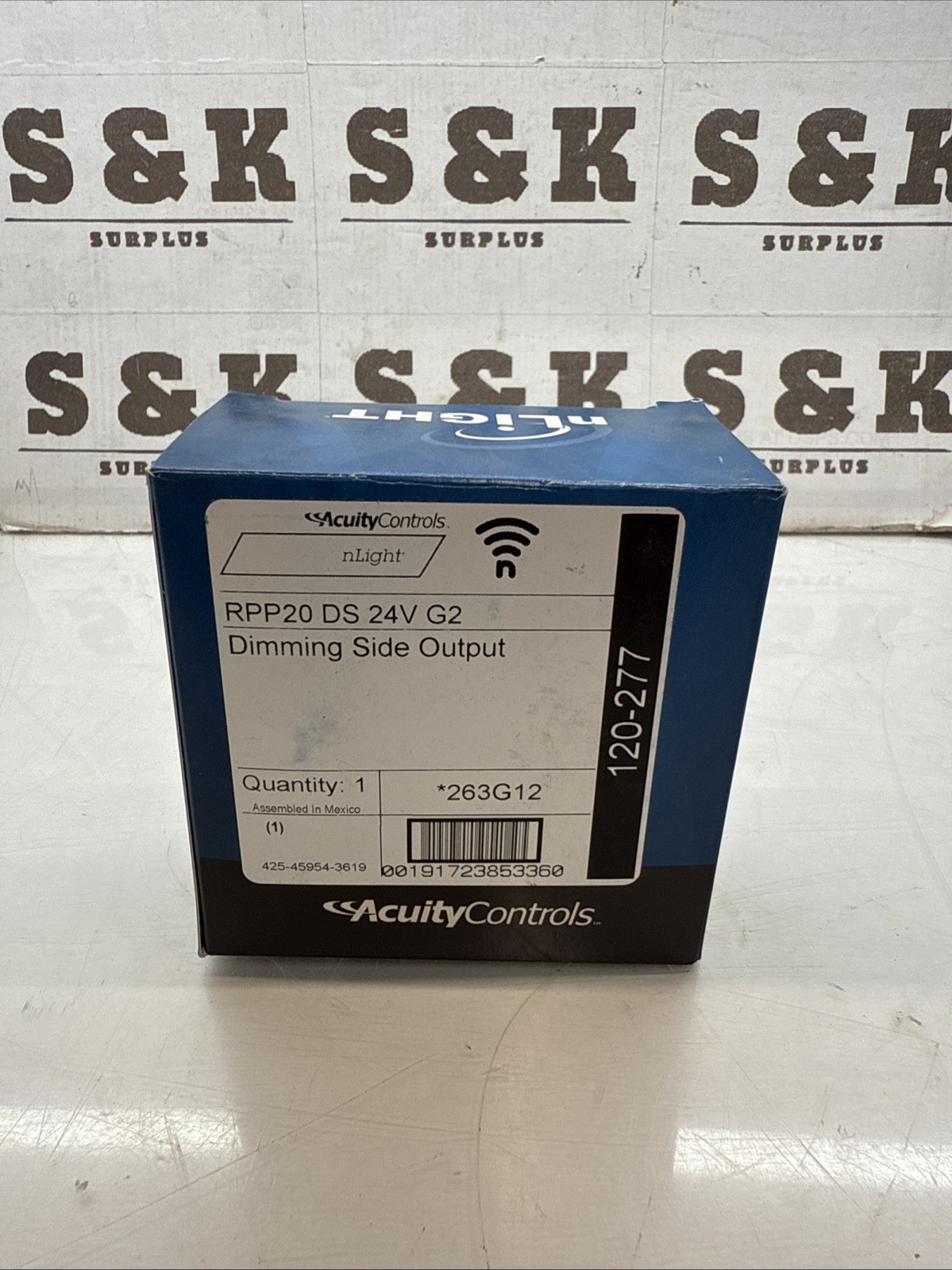 NEW in Box GENUINE Acuity Controls RPP20 DS 24V G2 Dimming Side Output NEW in Box GENUINE Acuity Controls RPP20 DS 24V G2 Dimming Side Output