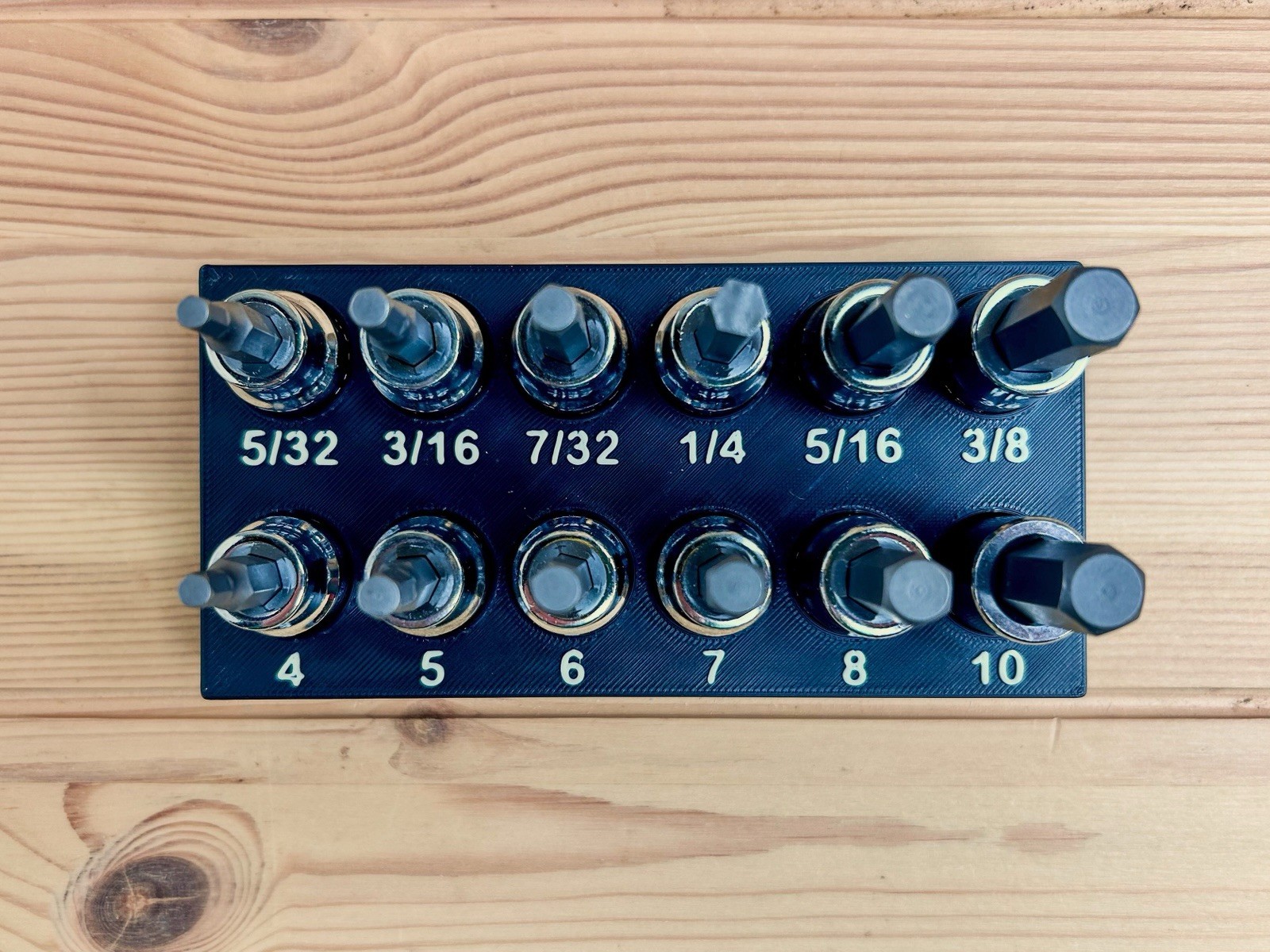 CRAFTSMAN Compatible Hex Bit Set Organizer - 3/8\