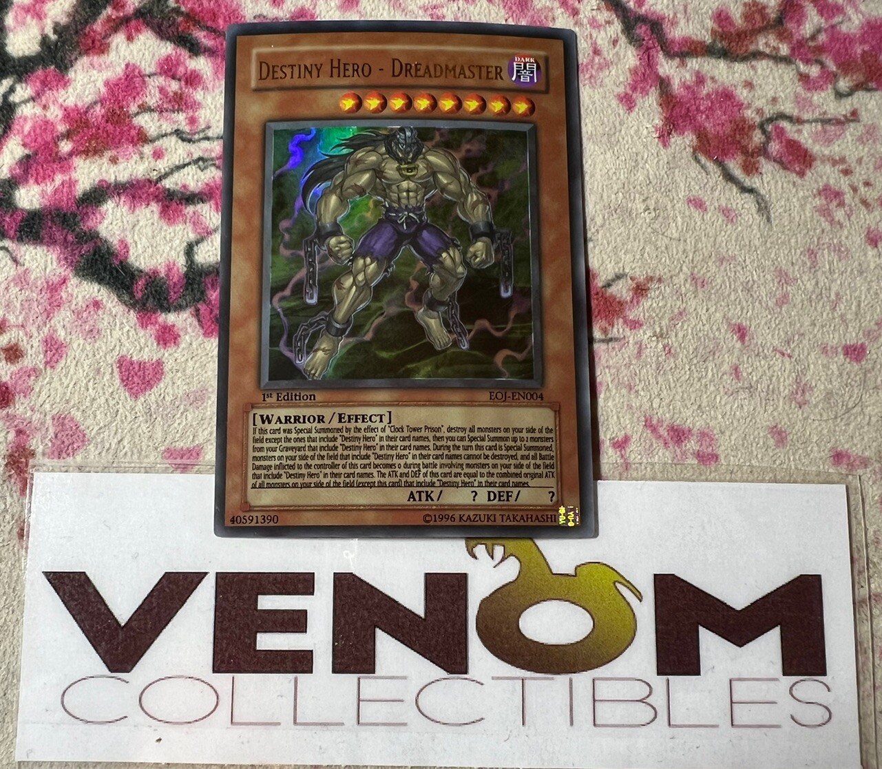 1x (M/NM) Destiny HERO - Dreadmaster EOJ-EN004 Ultra Rare 1st Edition YuGiOh