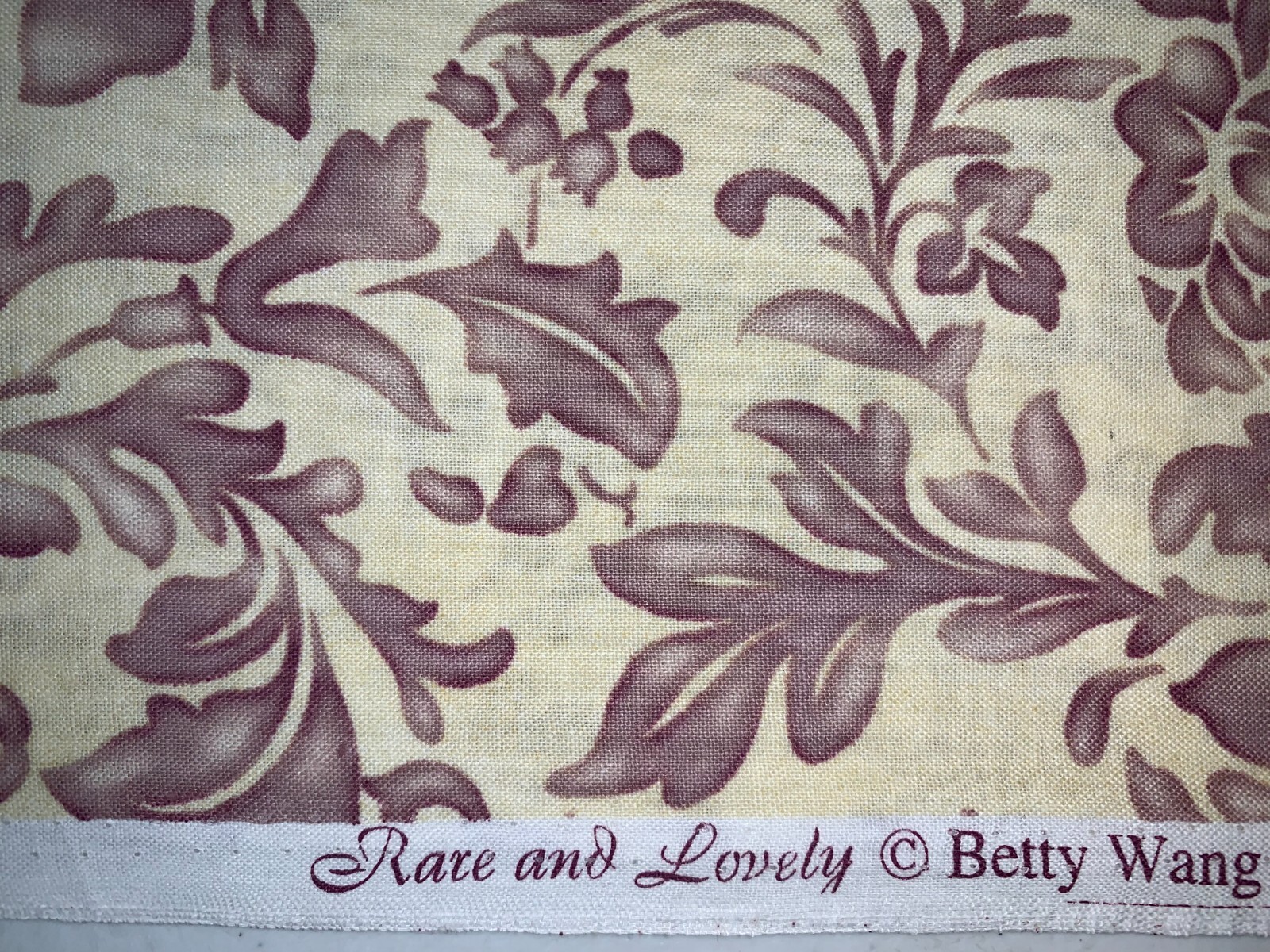 NEW Elegant Rare & Lovely Vintage Looks Cotton Sold by 1/2 Yard More Available