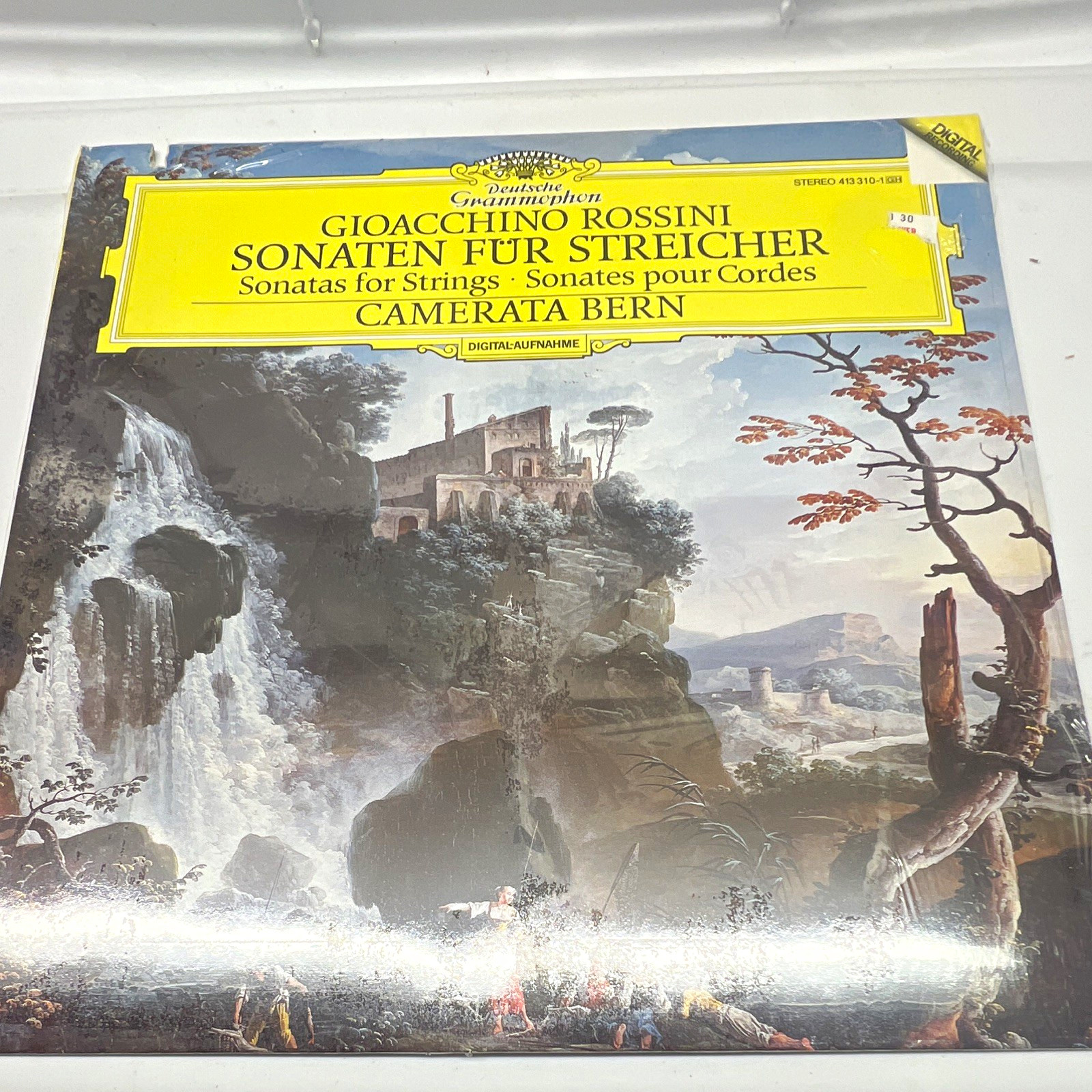 Deutsche Grammophon Gioacchino Rossini Sonaten für Streicher Stereo LP 413 310-1 Deutsche Grammophon Gioacchino Rossini Sonaten für Streicher Stereo LP 413 310-1