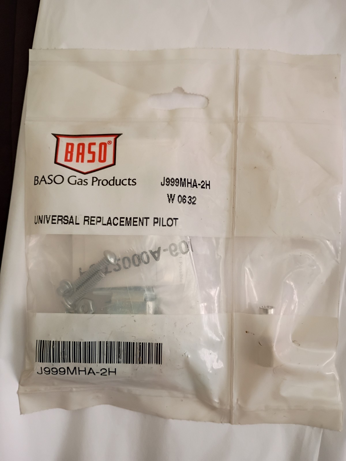 BASO GAS PRODUCT UNIVERSAL REPLACEMENT PILOT J999MHA-2H NEW BASO GAS PRODUCT UNIVERSAL REPLACEMENT PILOT J999MHA-2H NEW