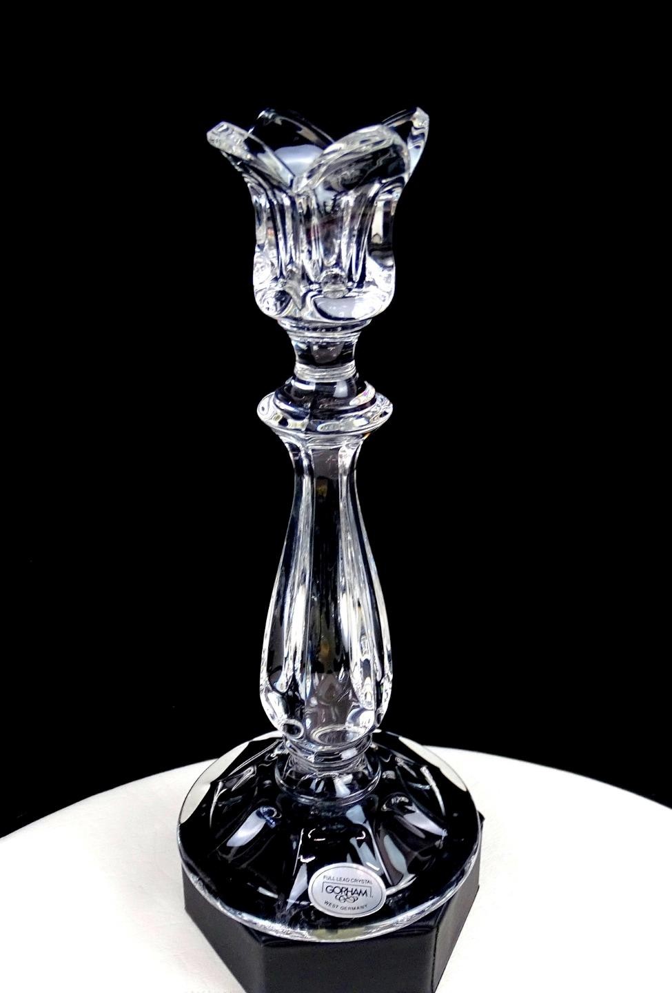 Gorham Crystal Viscount Clear 8 1/2