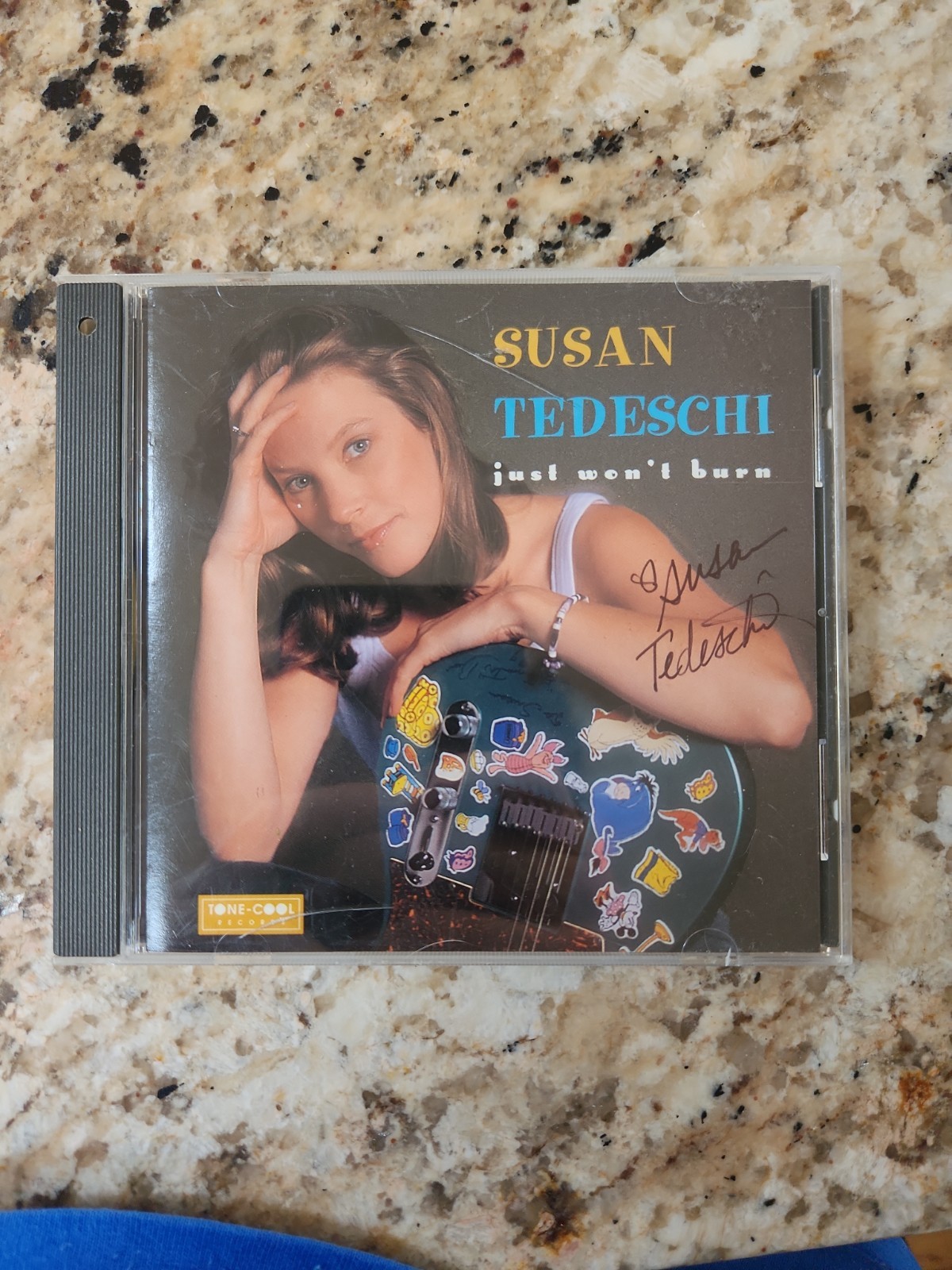 Susan Tedeschi Just Won't Burn CD signed *Autographed* Tone Cool Records