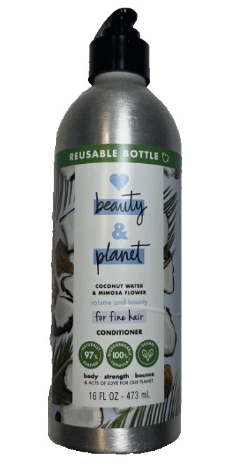 Love Beauty And Planet Conditioner, Coconut Water & Mimosa Flower, 16 Oz. NEW