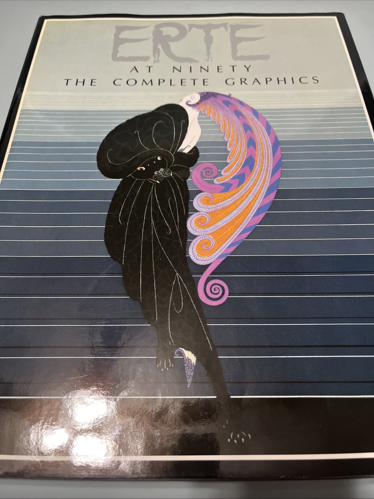 Erte at Ninety The Complete Graphics 1982 1st Ed. Illustrated Coffee Table Book Erte at Ninety The Complete Graphics 1982 1st Ed. Illustrated Coffee Table Book