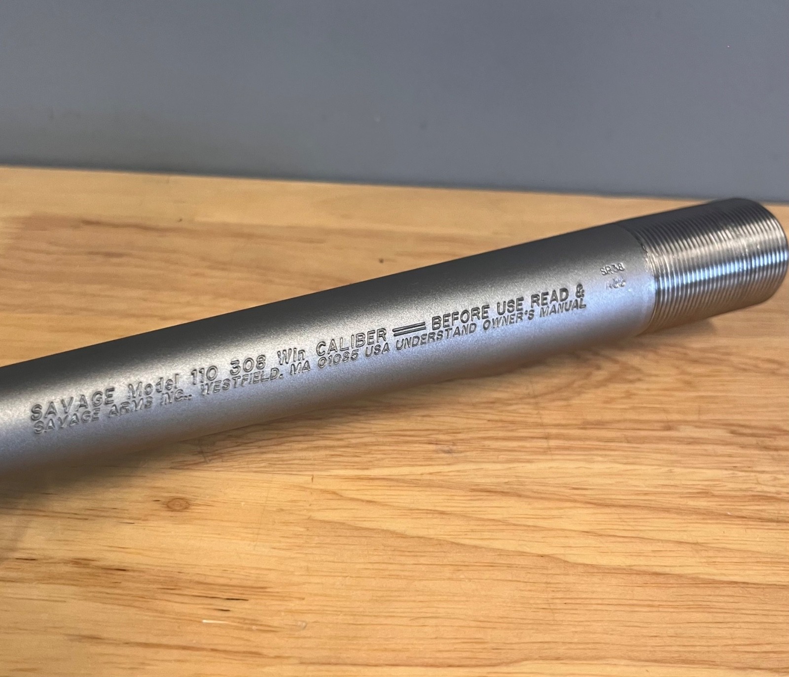 NEW Savage .308 Win. S.S. Barrel 22” Small Shank 1-10” Twist Sporter