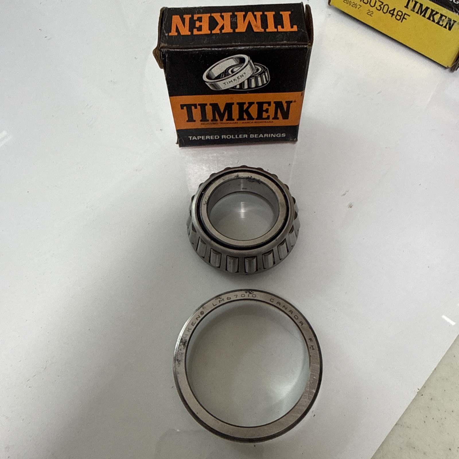 TIMKEN SET6 LM67048/LM67010 TAPERED ROLLER BEARING 31.750x59.131x15.875