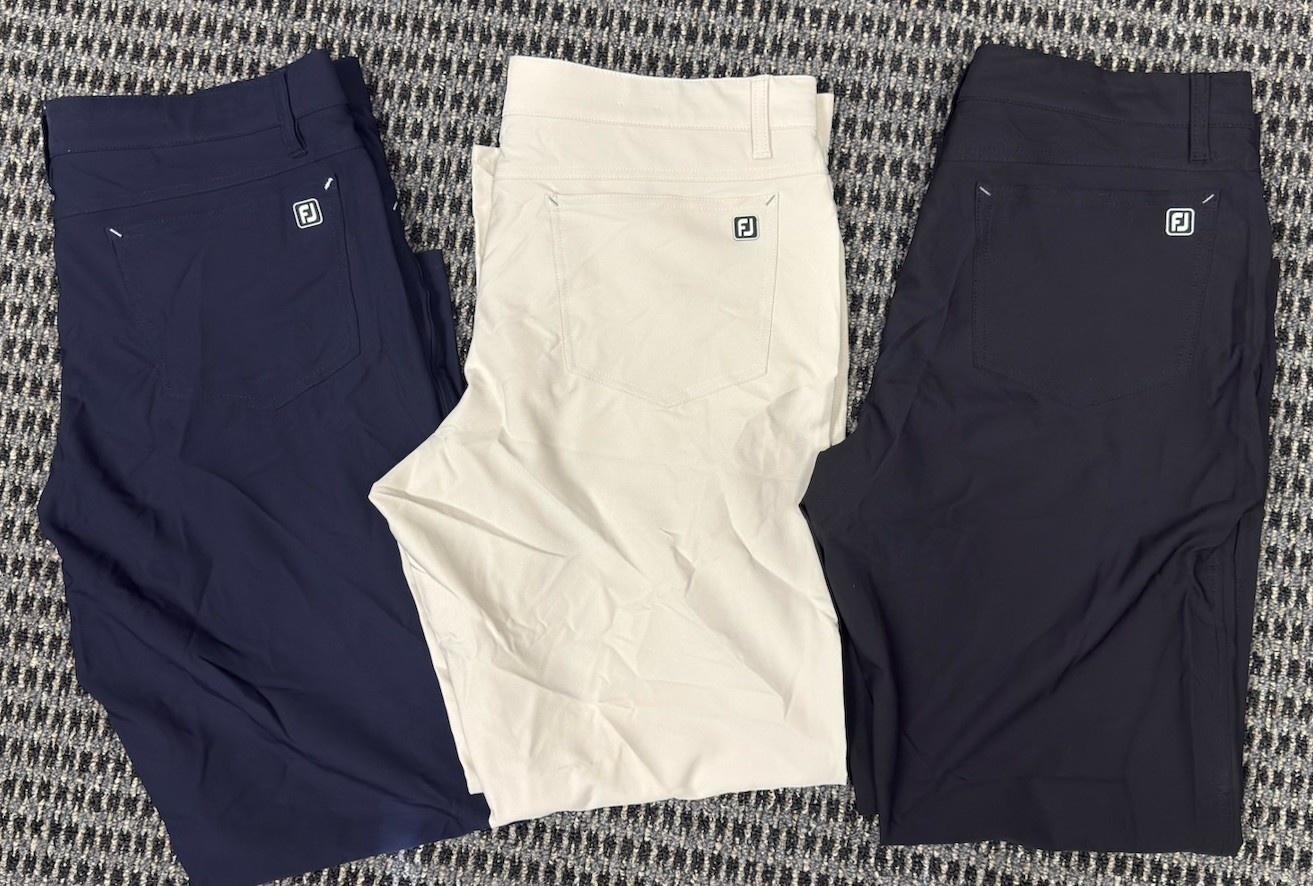 Lot of 3 Footjoy FJ Golf Pants Mens Size 36x30 Navy, Black, & Khaki Performance Lot of 3 Footjoy FJ Golf Pants Mens Size 36x30 Navy, Black, & Khaki Performance