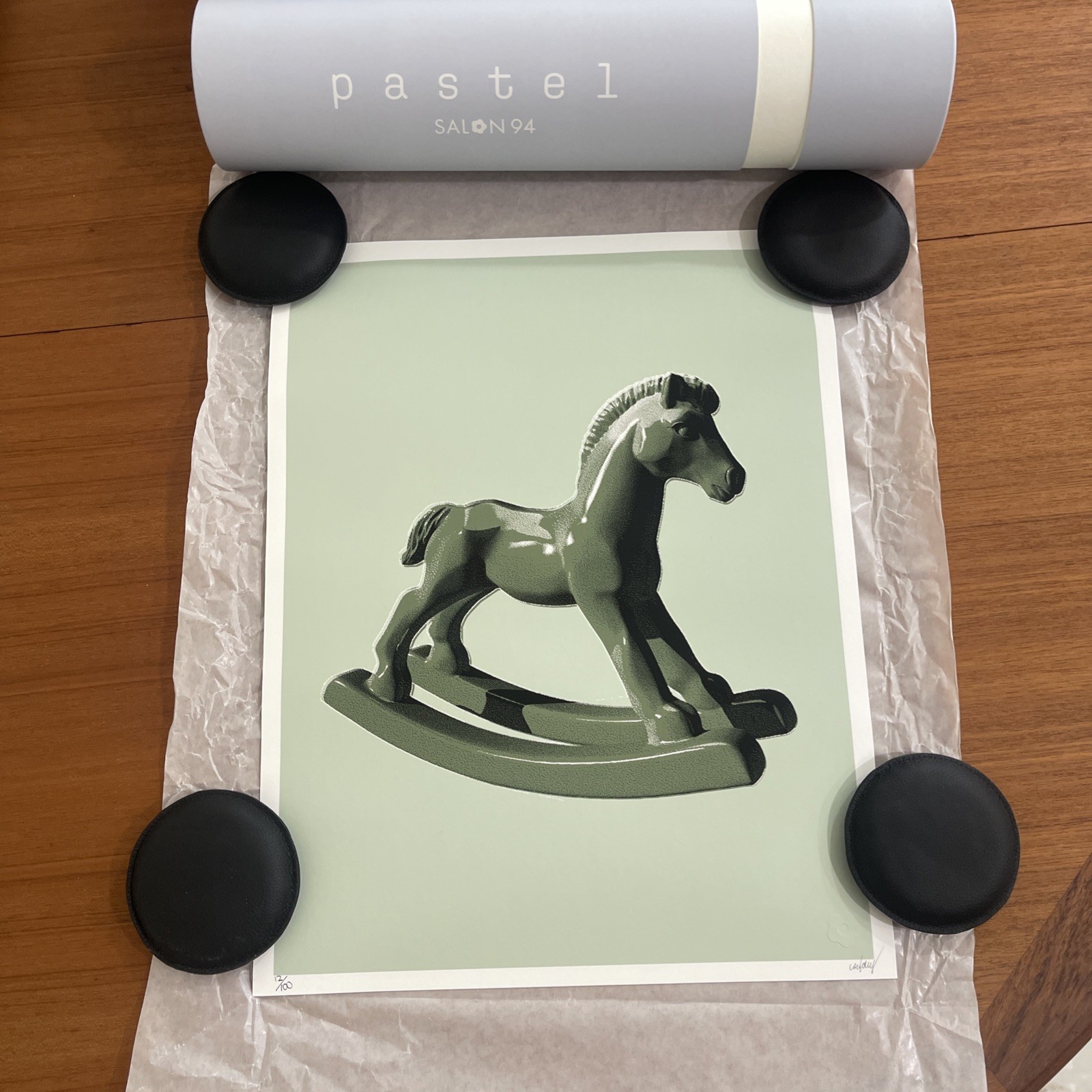 CJ Hendry “PASTEL” Limited Edition Print - Salon 94 - Signed & Numbered 12/100 CJ Hendry “PASTEL” Limited Edition Print - Salon 94 - Signed & Numbered 12/100