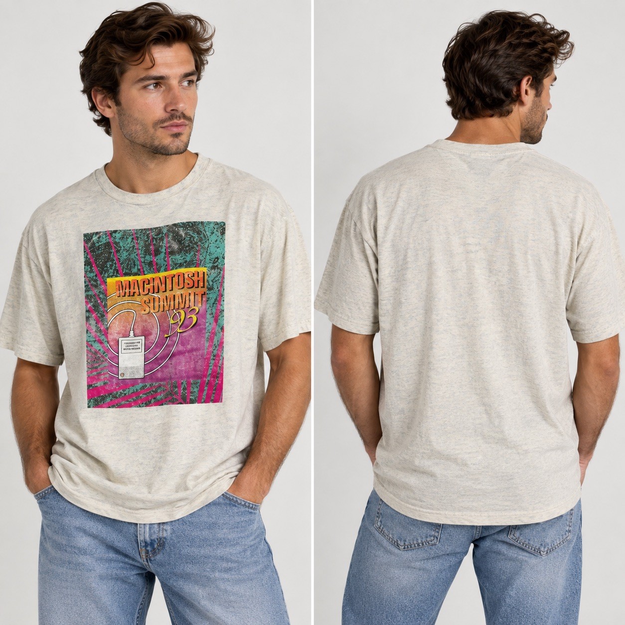 Vintage 90s 1993 Macintosh Computers Summit Apple Shirt Santa Barbara 1990’s Mac Vintage 90s 1993 Macintosh Computers Summit Apple Shirt Santa Barbara 1990’s Mac
