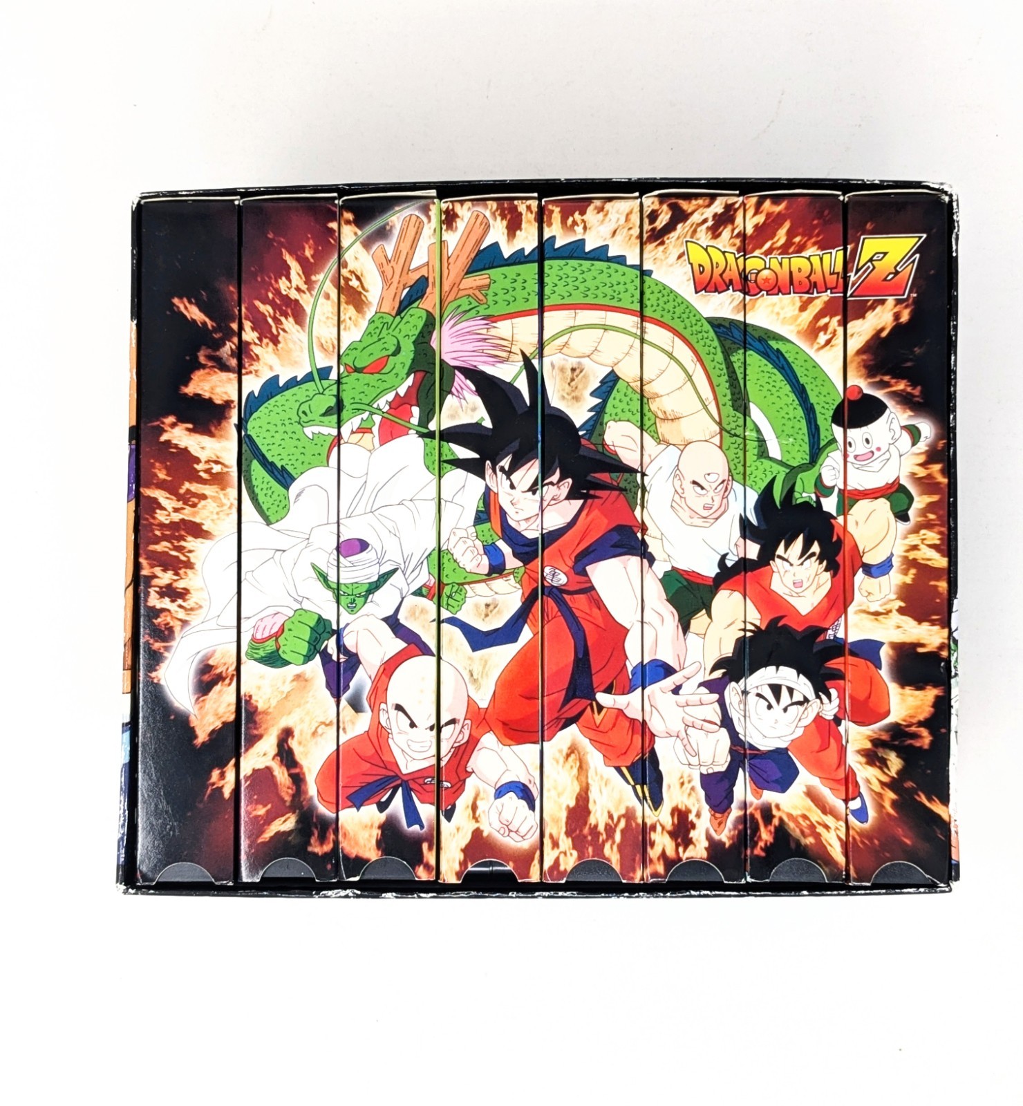 Vintage 1998 Dragon Ball Z:The Saiyan Conflict Saga VHS Box Set Complete Tested Vintage 1998 Dragon Ball Z:The Saiyan Conflict Saga VHS Box Set Complete Tested