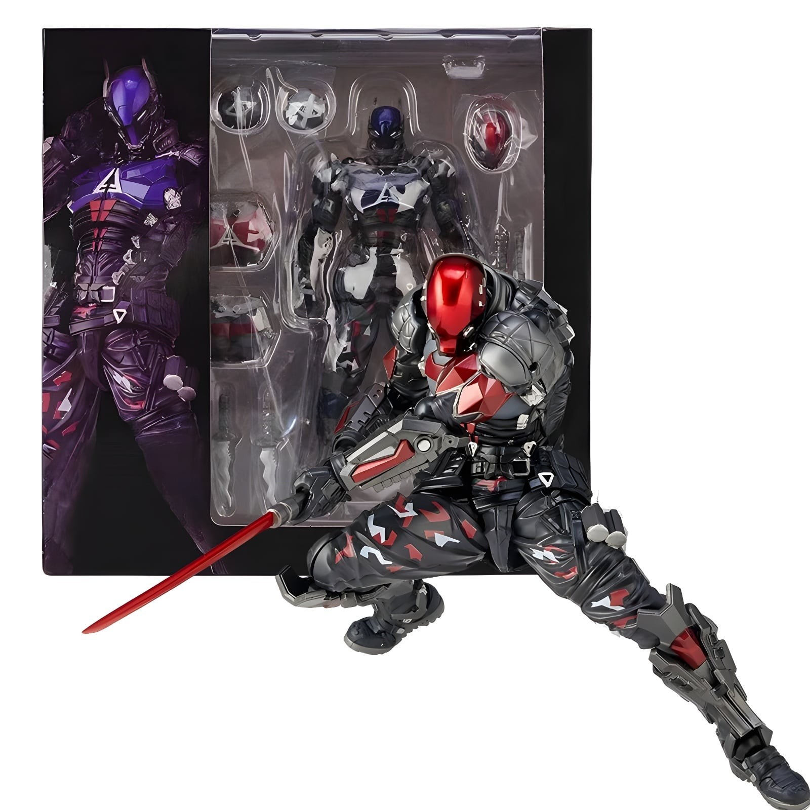 New Red Hood Figure Arkham Knight Jason Todd Amazing Yamaguchi DC Toy