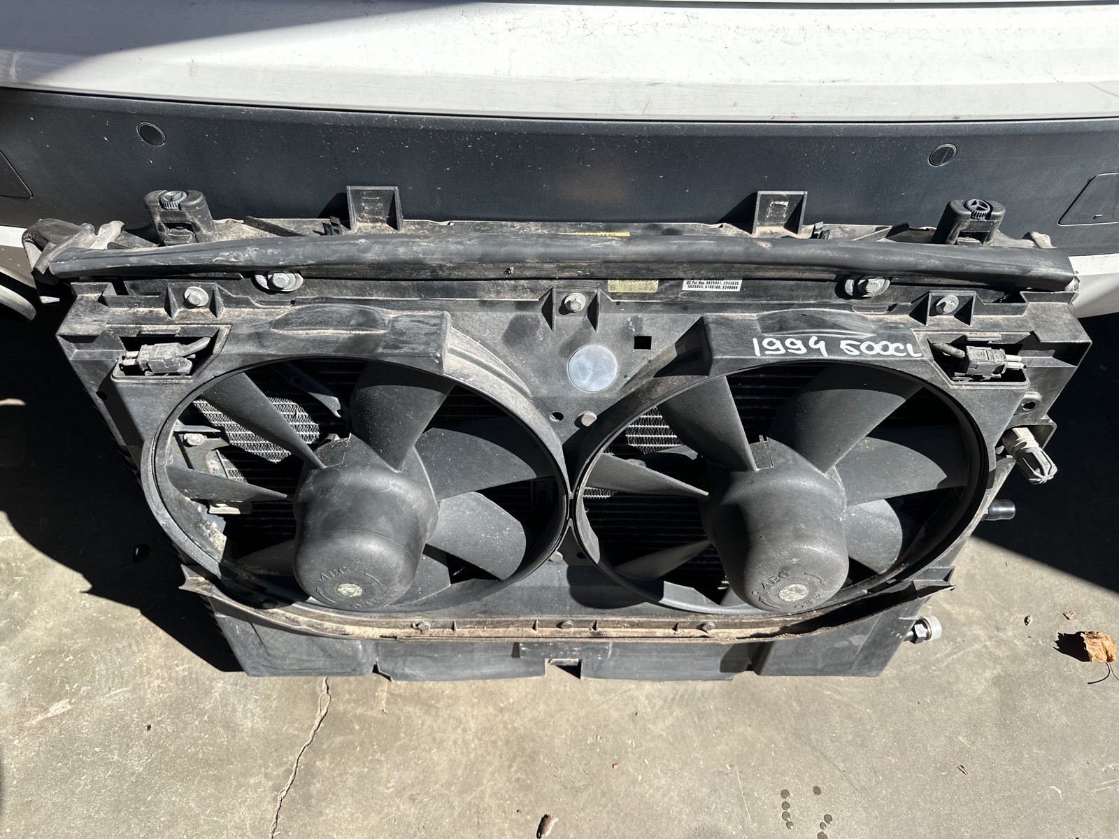 92-99 Mercedes W140 S500/600, sedan/coupe radiator/Condenser & Fan OEM 105K Test 92-99 Mercedes W140 S500/600, sedan/coupe radiator/Condenser & Fan OEM 105K Test