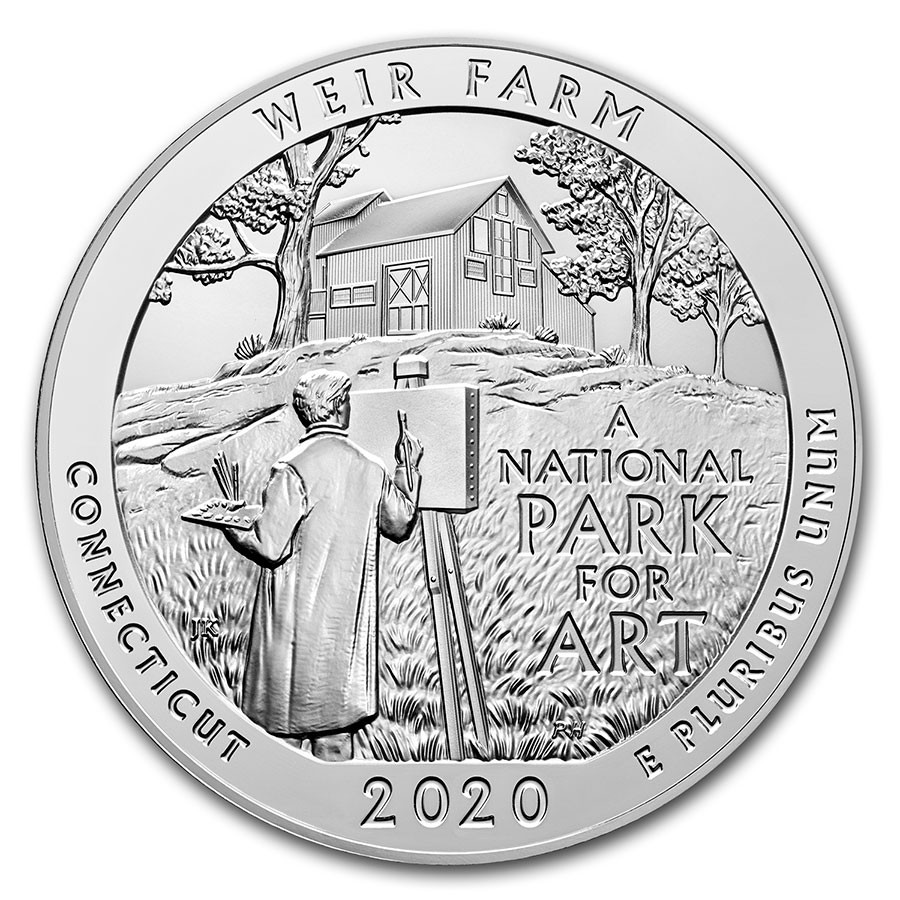2020-D ATB Quarter Weir Farm National Historic Site BU 2020-D ATB Quarter Weir Farm National Historic Site BU
