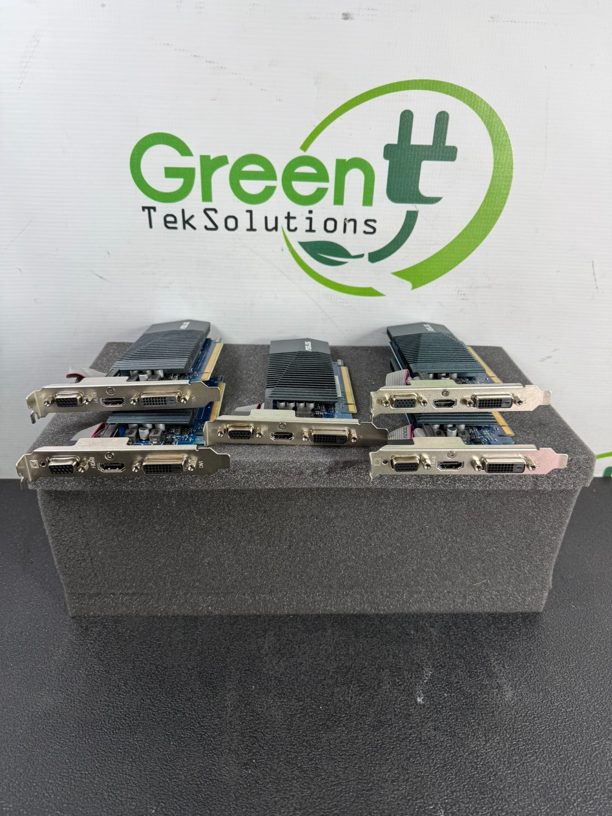 Lot of 5 ASUS NVIDIA GT 710 GT710-SL-2GD5-CSM 2GB GDDR5 PCIe GPUs