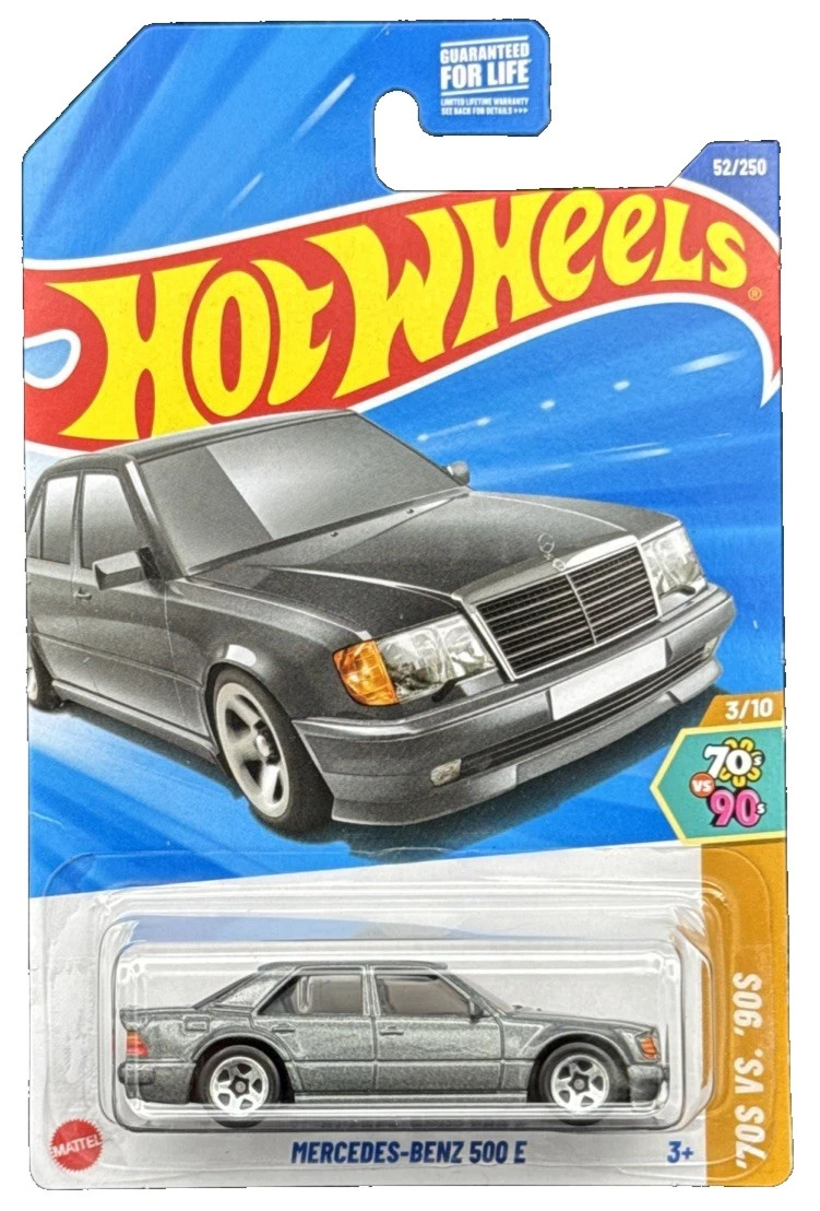 Hot Wheels 2025 {{ Gray Mercedes-Benz 500 E }} NEW & Hot Wheels 2025 {{ Gray Mercedes-Benz 500 E }} NEW &