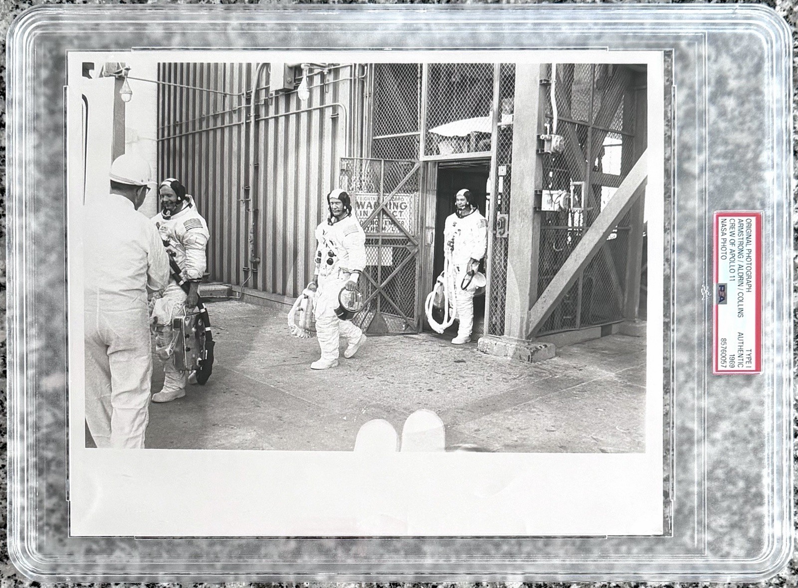 1969 Neil Armstrong, Buzz Aldrin, Collins 