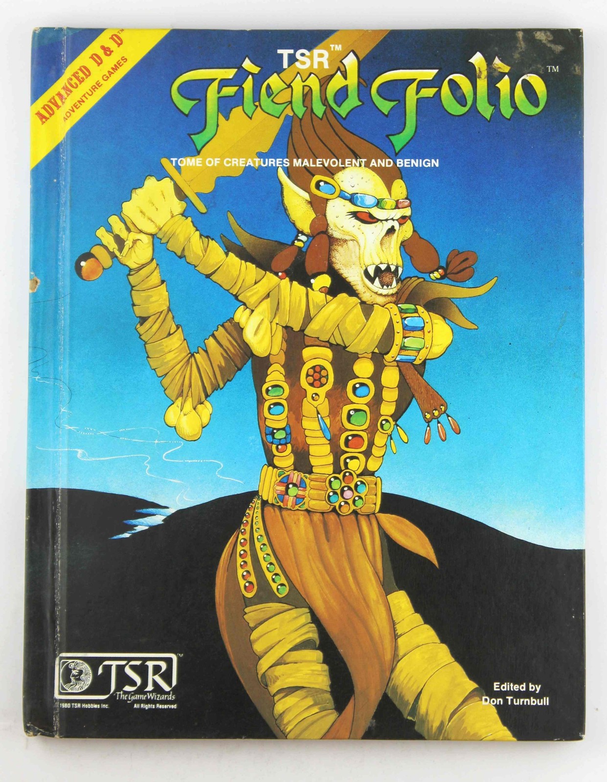 AD&D Fiend Folio VG Turnbull ORIGINAL